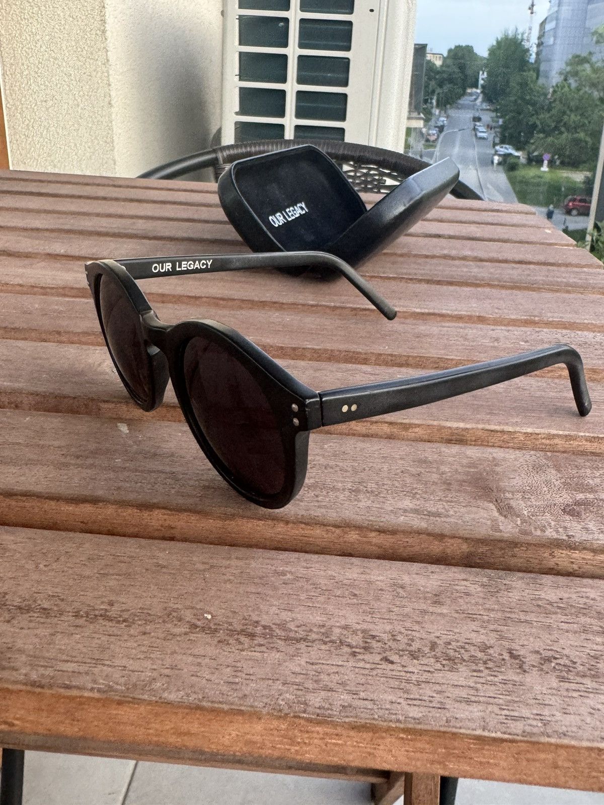 Our Legacy Our Legacy m Bold handmade sunglasses Size ONE SIZE - 8 Thumbnail