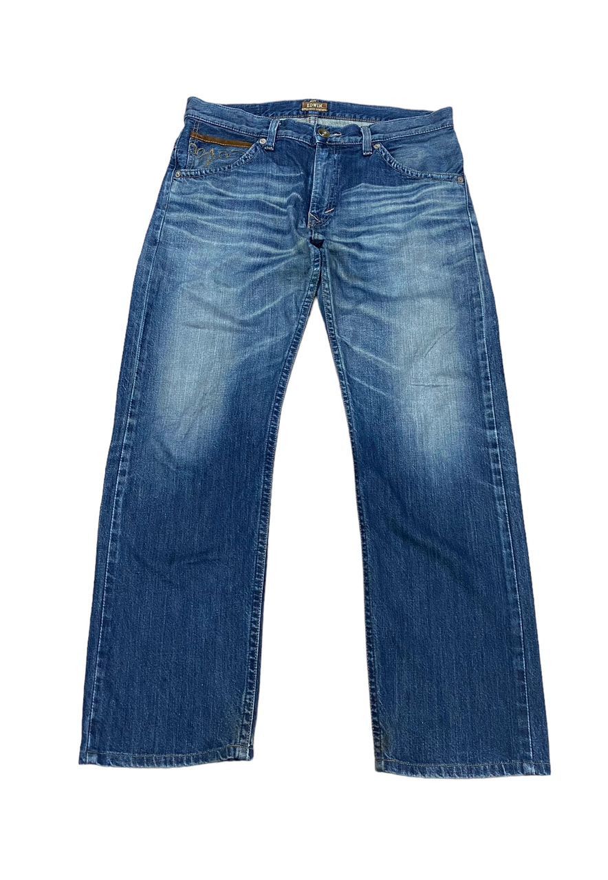 Edwin 💥BEST OFFER💥VINTAGE EDWIN XV403 DISTRESSED DENIM Size US 34 / EU 50 - 3 Thumbnail