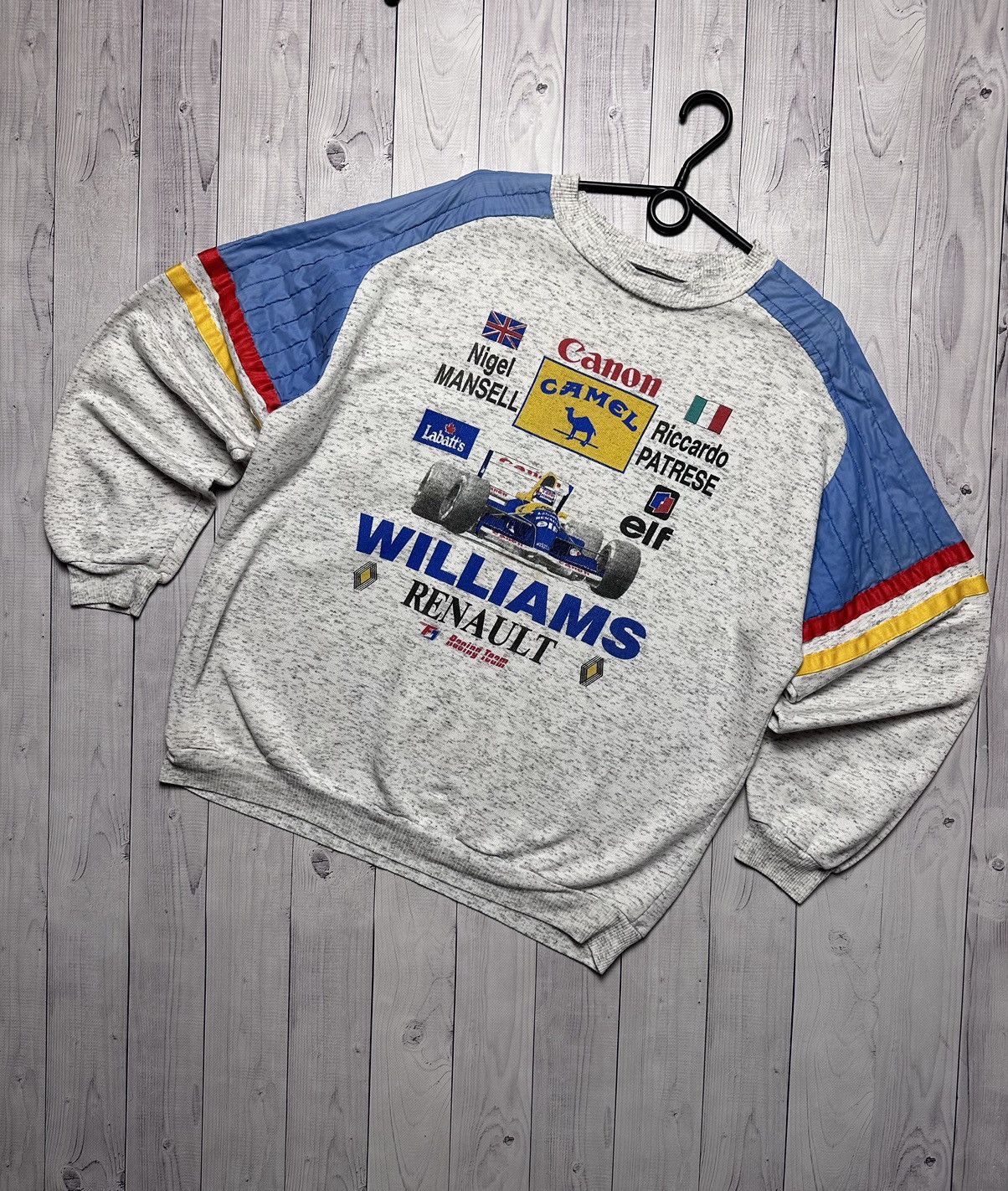 Vintage Vintage Racing sweatshirt Williams Renault logo size L Size US L / EU 52-54 / 3 - 1 Thumbnail