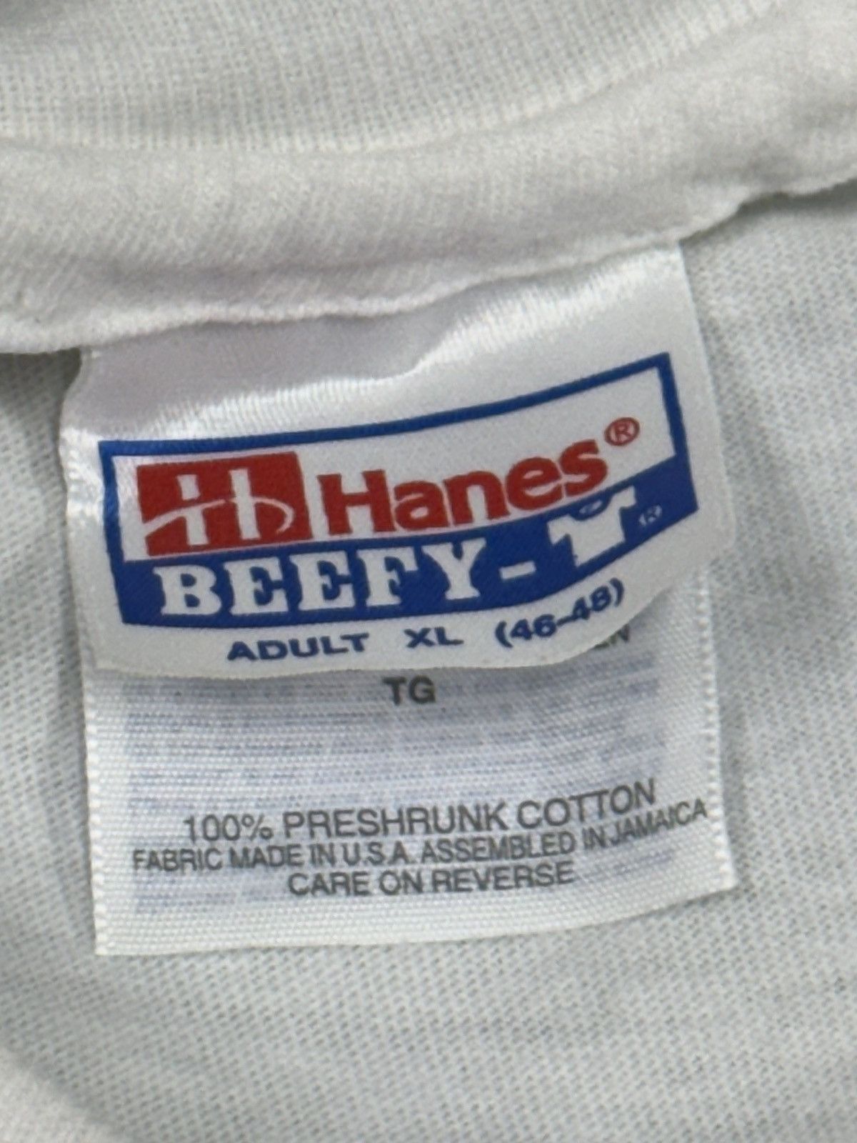 Hanes × Vintage Happy Tails Country Fair 1995 Tee White XL Texas Cowboy Size US XL / EU 56 / 4 - 5 Thumbnail
