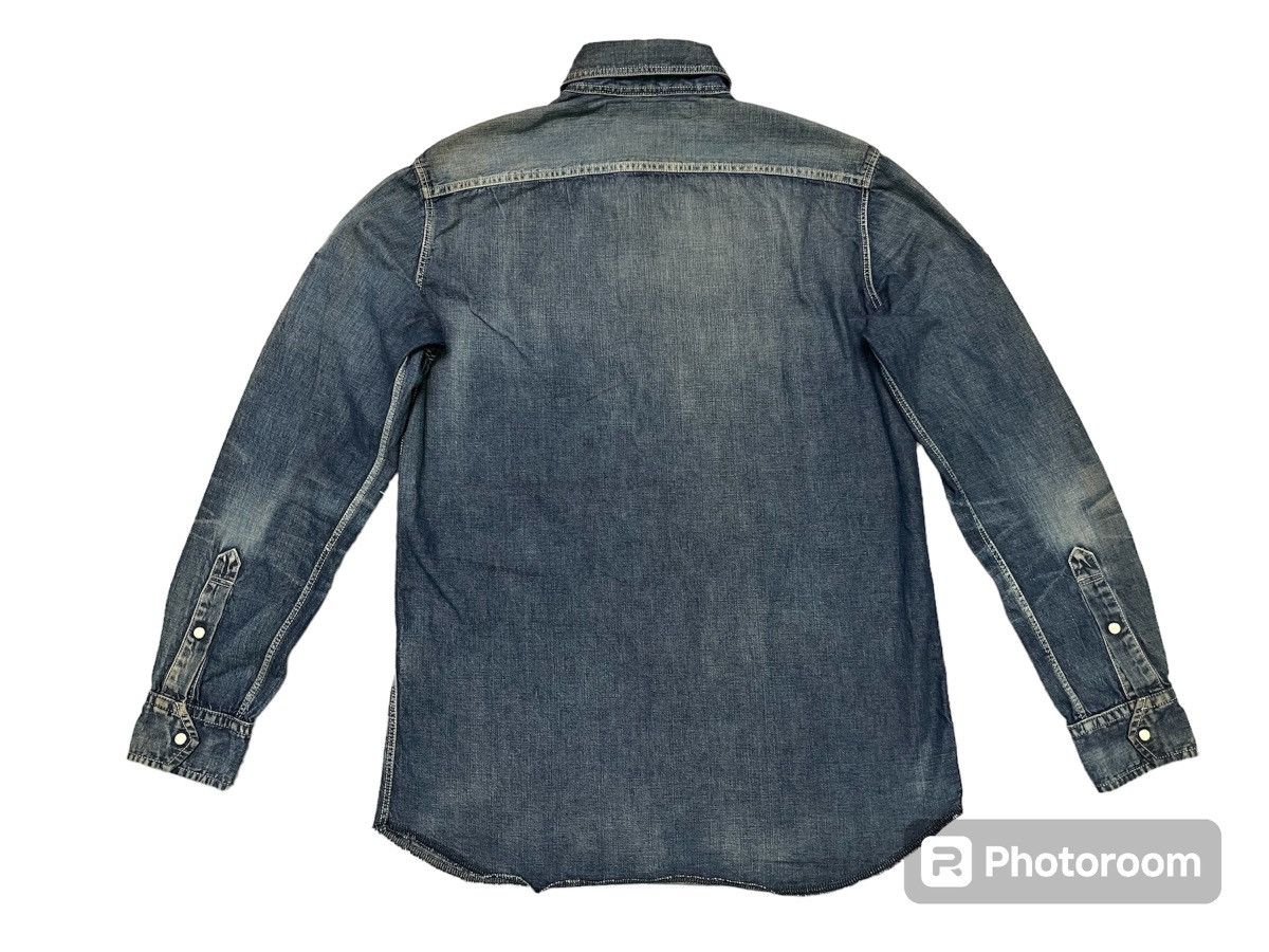 Yohji Yamamoto 90s YOHJI YAMAMOTO DENIM BUTTON UP RARE Size US L / EU 52-54 / 3 - 2 Thumbnail
