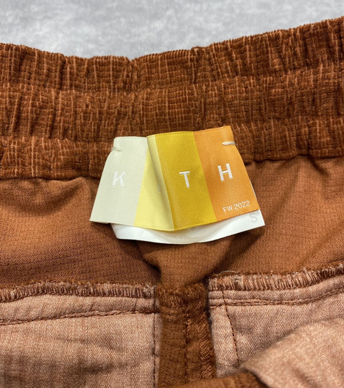 Kith Kith Corduroy Cargo Pants Rust Orange Size US 32 / EU 48 - 4 Thumbnail