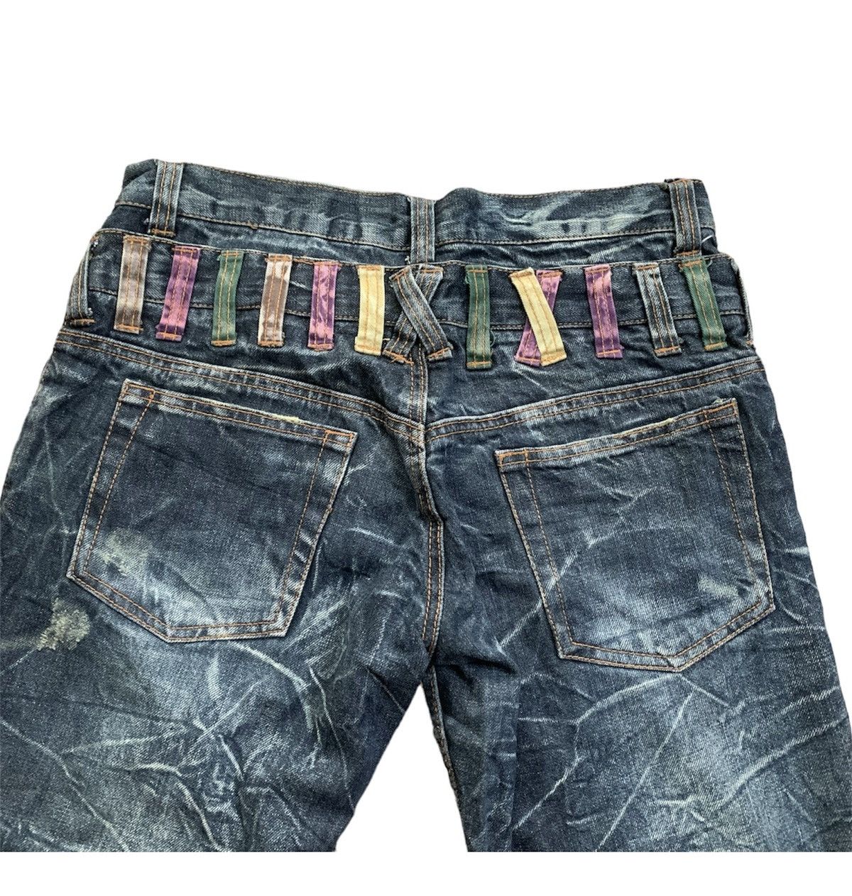 Japanese Brand Japanese Nylaus Doublewaist Jeans Size US 32 / EU 48 - 7 Thumbnail
