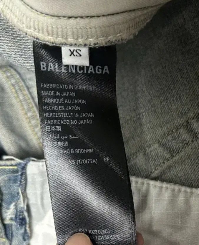 Balenciaga Balenciaga Grayscale Camo Hybrid Baggy Pants Size US 30 / EU 46 - 9 Thumbnail
