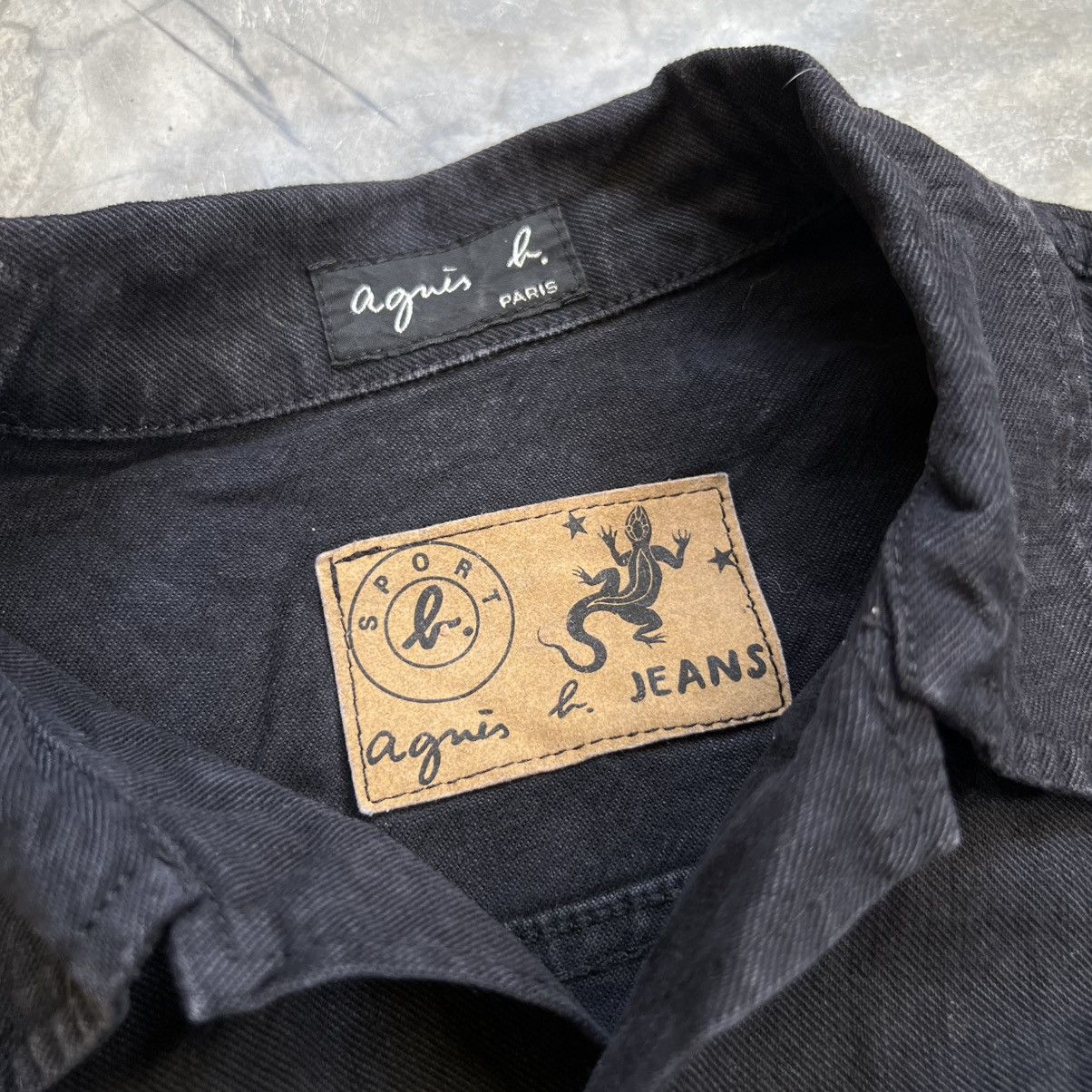 agnes b. Vintage Agnes B. Trucker Denim Jacket Size US M / EU 48-50 / 2 - 8 Thumbnail