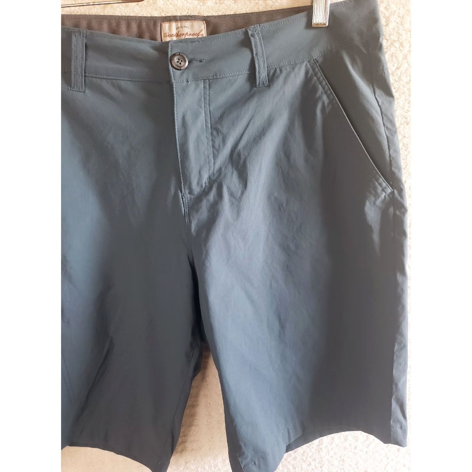 Weatherproof Weatherproof Men's QuickDry Lightweight Chino Shorts Blue 34 Regular 10.5in Inseam Vintage Summer Size US 34 / EU 50 - 3 Thumbnail