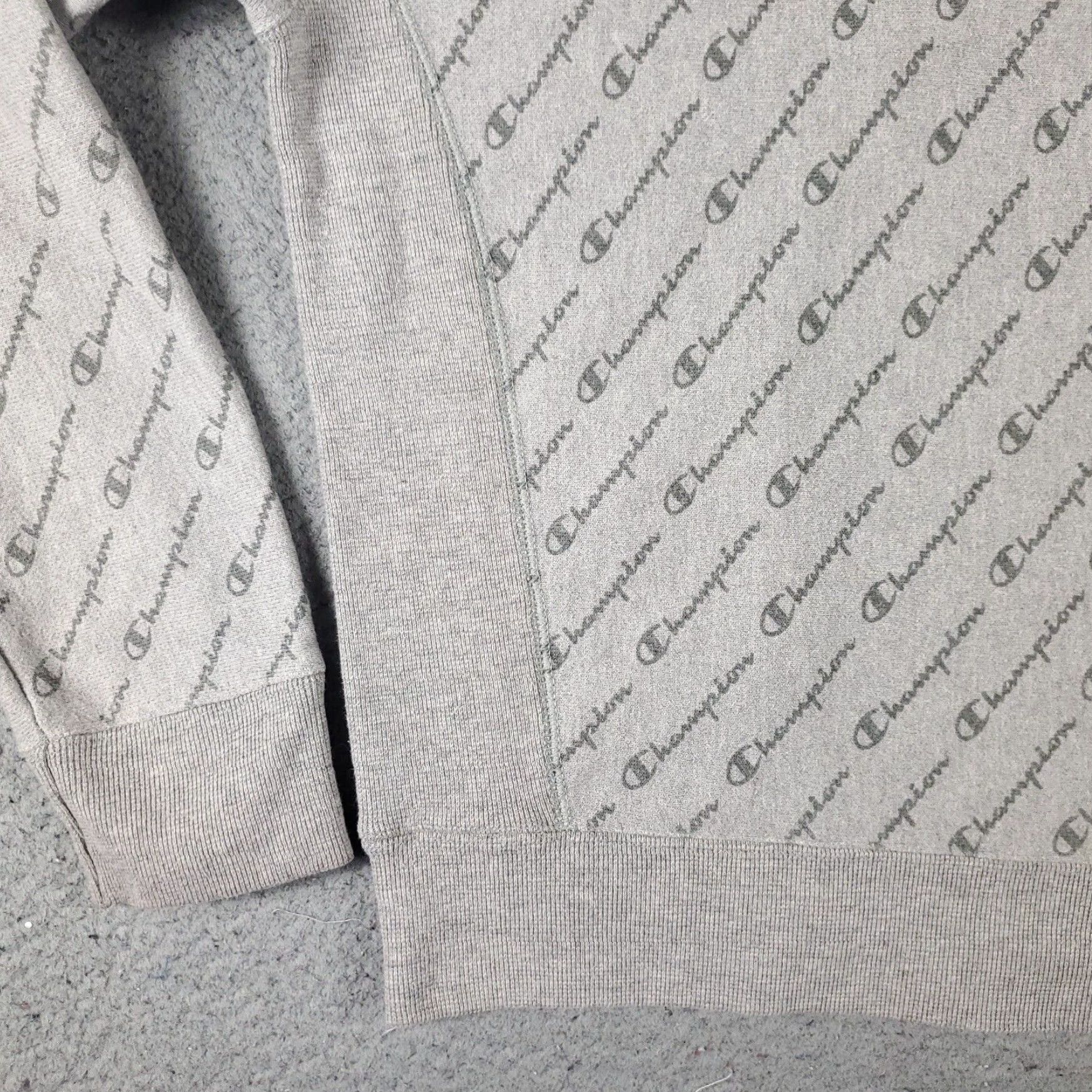 Champion Champion Reverse Weave Womens Large XL Ladies Gray Pullover Sweatshirt Size L / US 10 / IT 46 - 3 Thumbnail