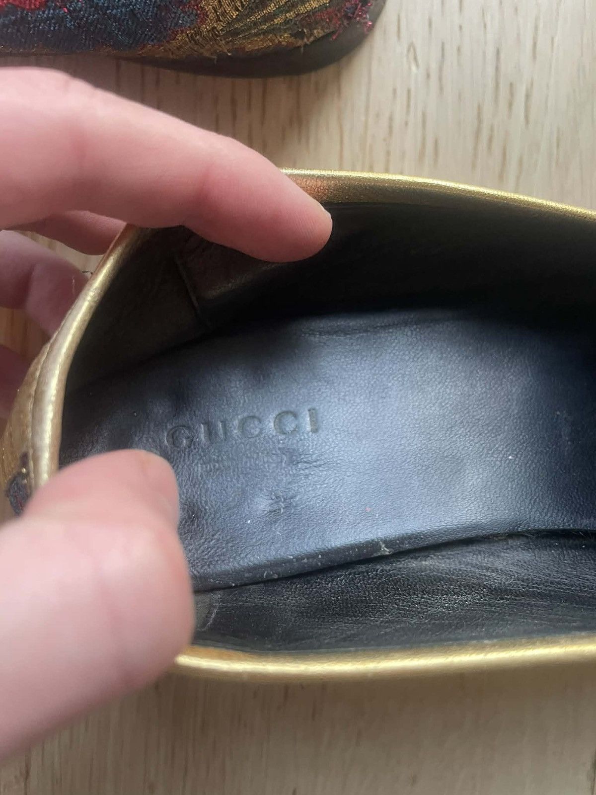 Gucci Mocasins gucci brocate luxury very rare item vintage LASTT Size US 6 / IT 36 - 4 Thumbnail