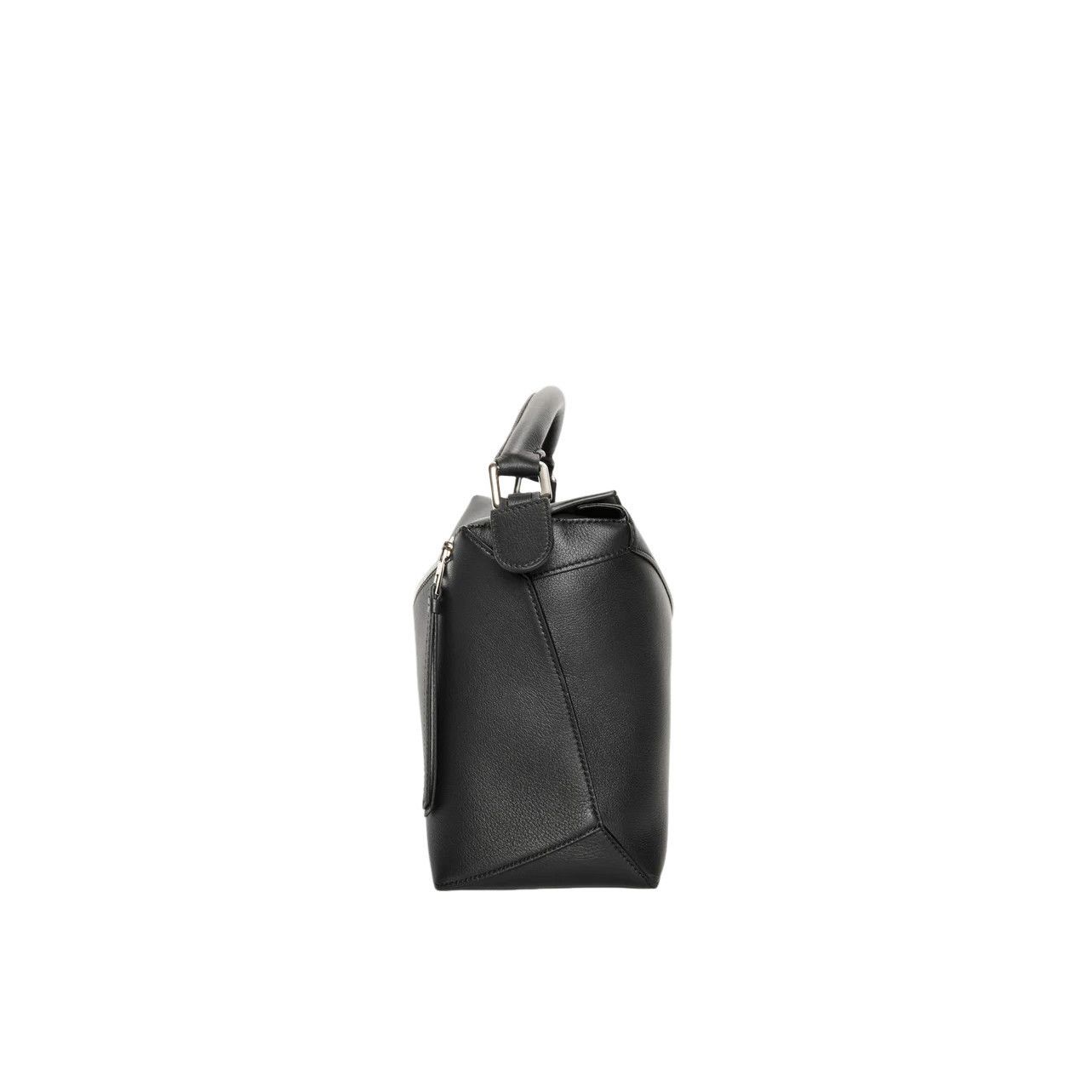 Loewe LOEWE Puzzle Medium Edge $4100 Black Leather Handbag New & A Size ONE SIZE - 3 Thumbnail