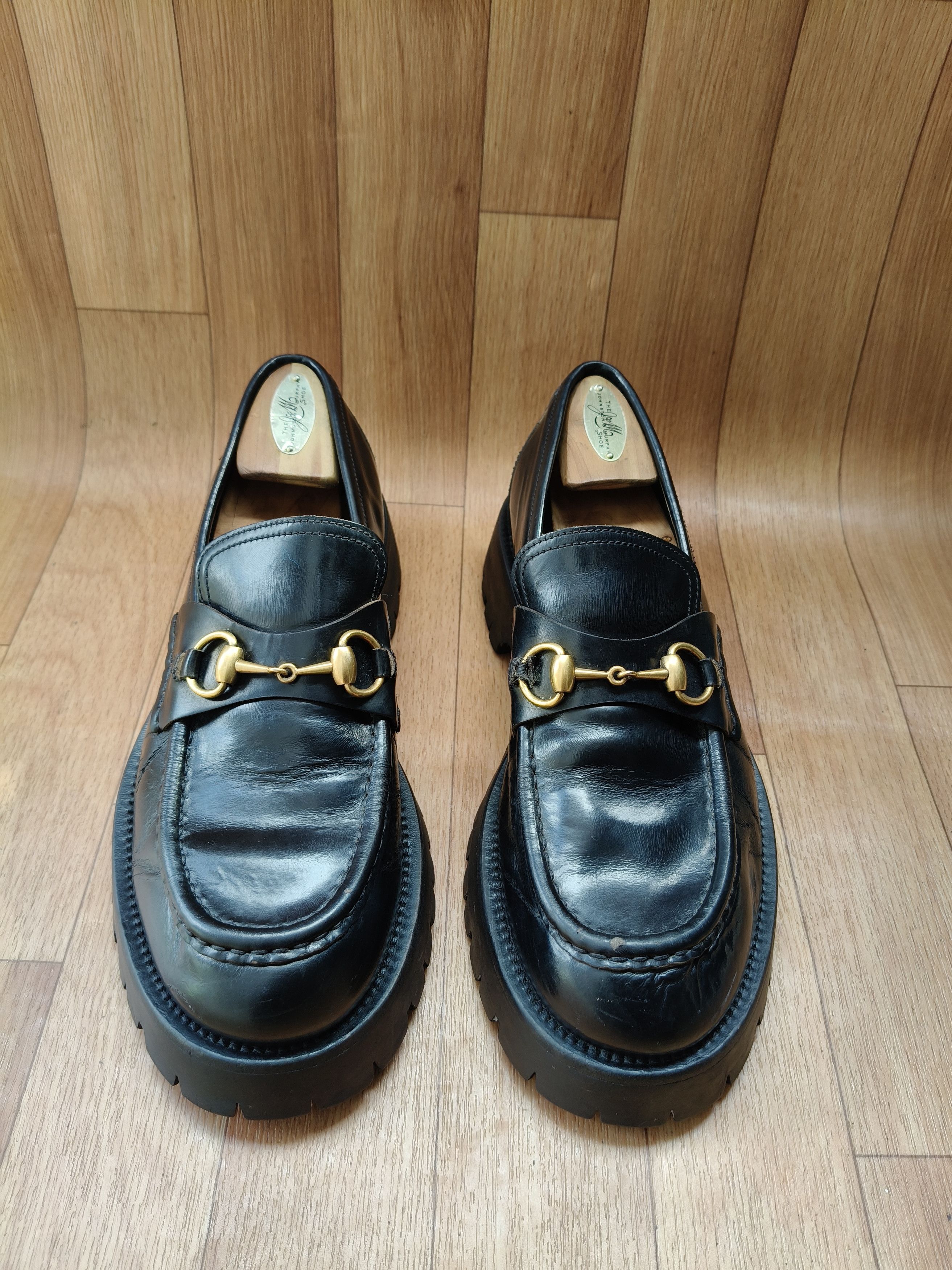 Gucci Gucci chunky lug horsebit loafers Size US 8.5 / EU 41-42 - 1 Thumbnail