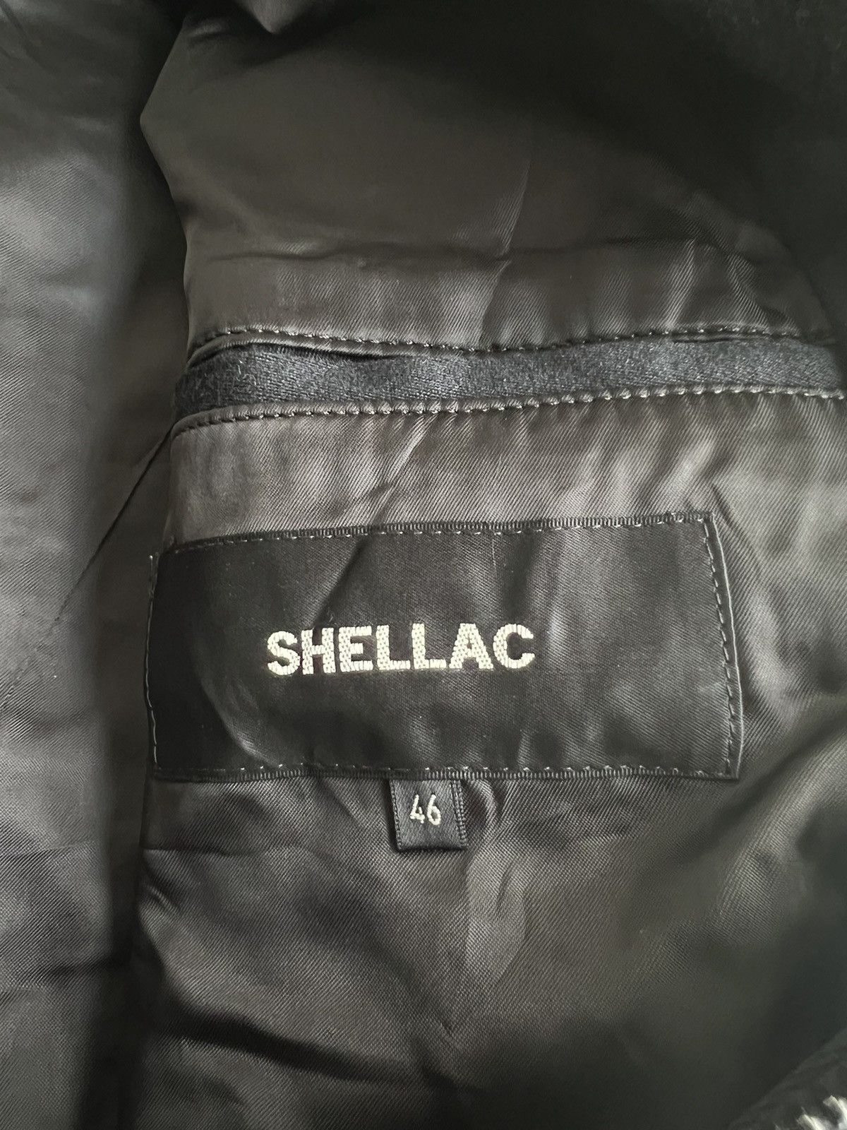 Shellac Shellac 🇯🇵 Bondage Zipper Moleskin Goth Biker Jacket Size US S / EU 44-46 / 1 - 10 Thumbnail