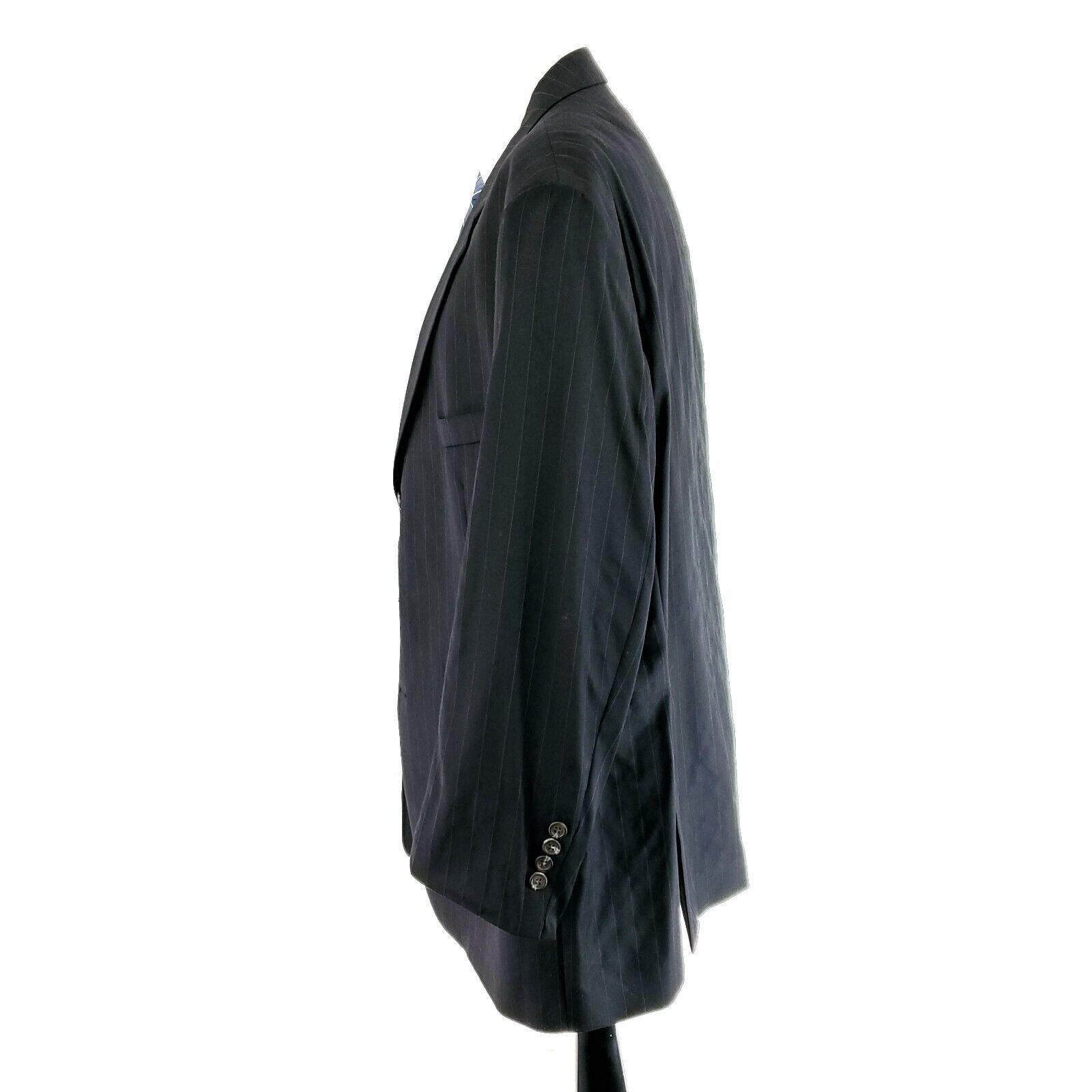 Ralph Lauren Ralph Lauren Wool Cashmere 3 Button Suit Jacket 48L Charcoal Size 48L - 4 Thumbnail