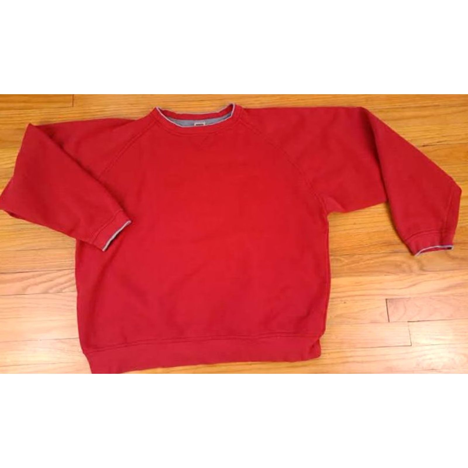 Russell Athletic Russell Athletic Sweatshirt XL Red Cotton Pullover Mens 1990s Est. 1902 Canvas Cotton Regular Size Type Pne 26in long 27in chest Size US XL / EU 56 / 4 - 2 Thumbnail