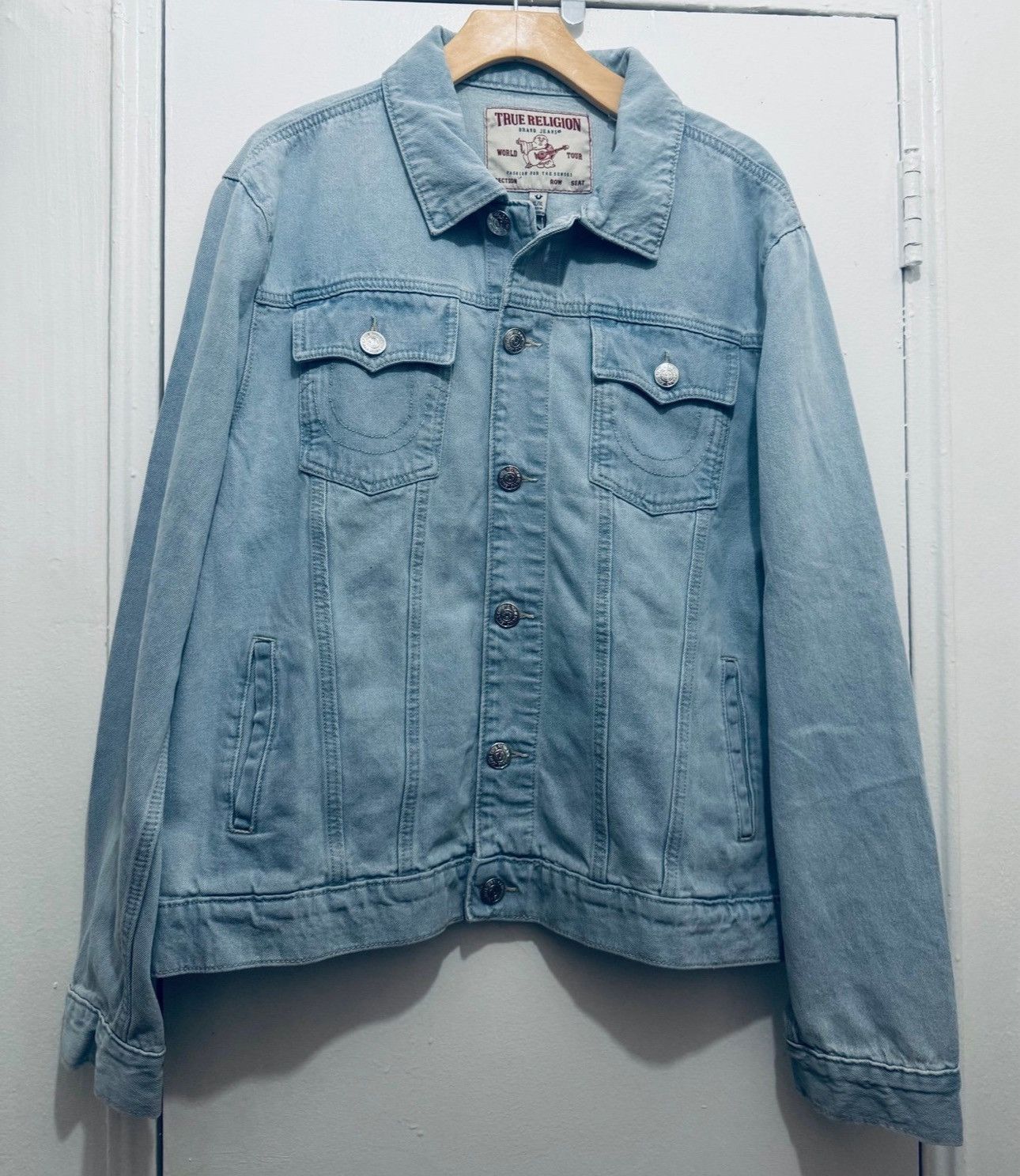 True Religion True Religion Jesse Denim Trucker Jacket size XL Size US XL / EU 56 / 4 - 2 Thumbnail