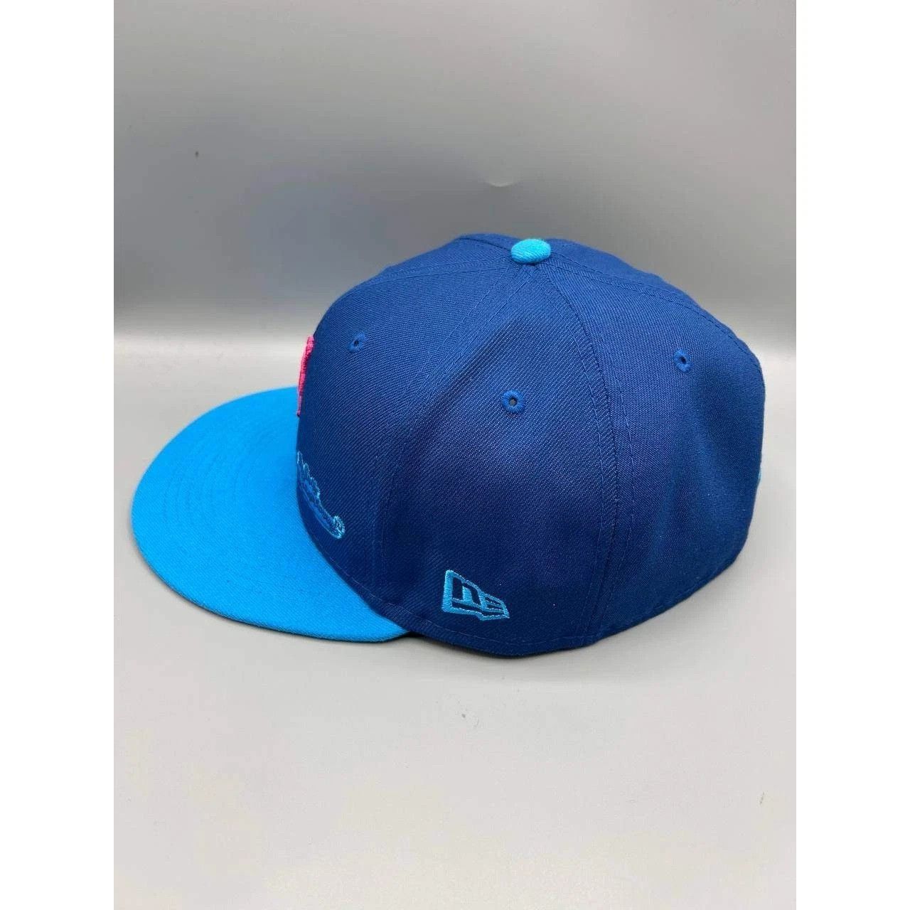 New Era New York Mets Hat Men 7 3/4 MLB 59Fifty New Era Fitted Cap Size ONE SIZE - 6 Thumbnail