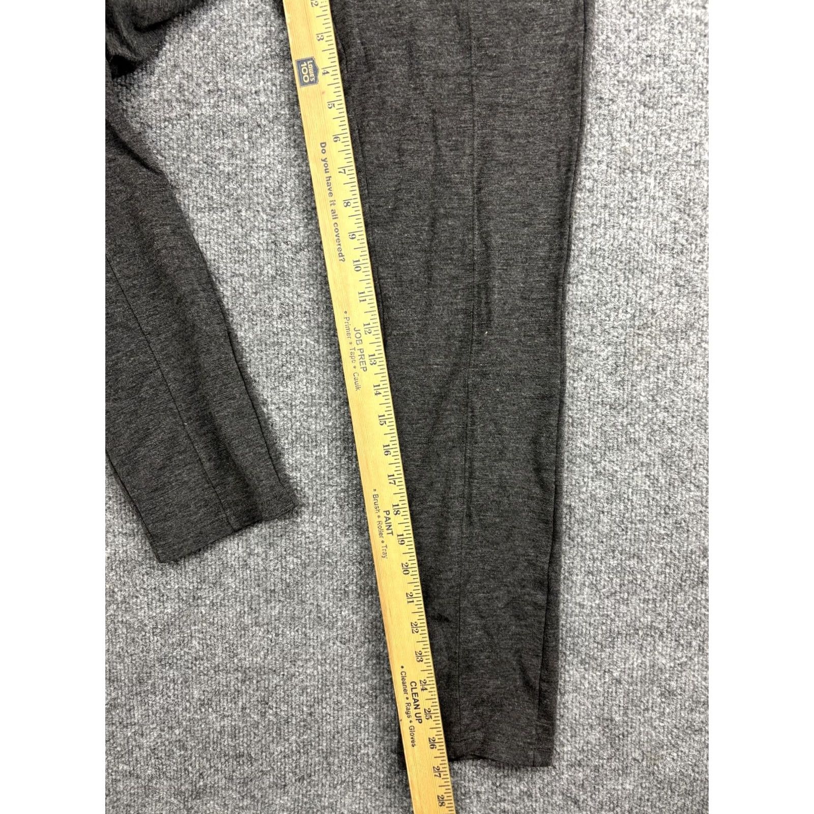 Athleta Athleta Dress Pants Womens 6 Gray Ponte Skinny Leg Stretch Zip Pockets Casual Size 28" / US 6 / IT 42 - 6 Thumbnail