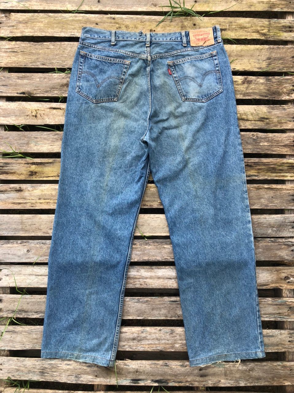 Levi's × Vintage Vintage Levi's 620 Denim Jeans Size US 37 - 2 Thumbnail