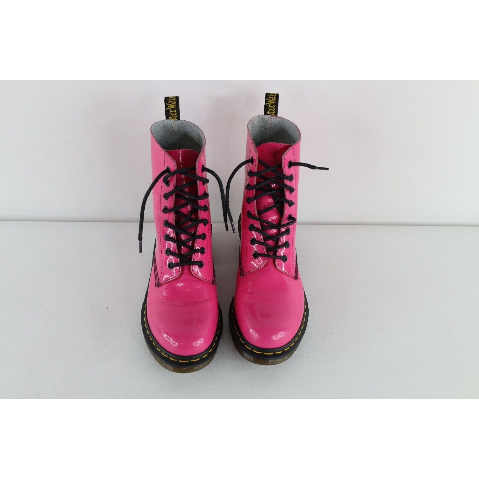Dr. Martens × Vintage NOS Vintage Dr Martens Clemency Patent Leather Heeled Boots Size US 10 / IT 40 - 2 Thumbnail