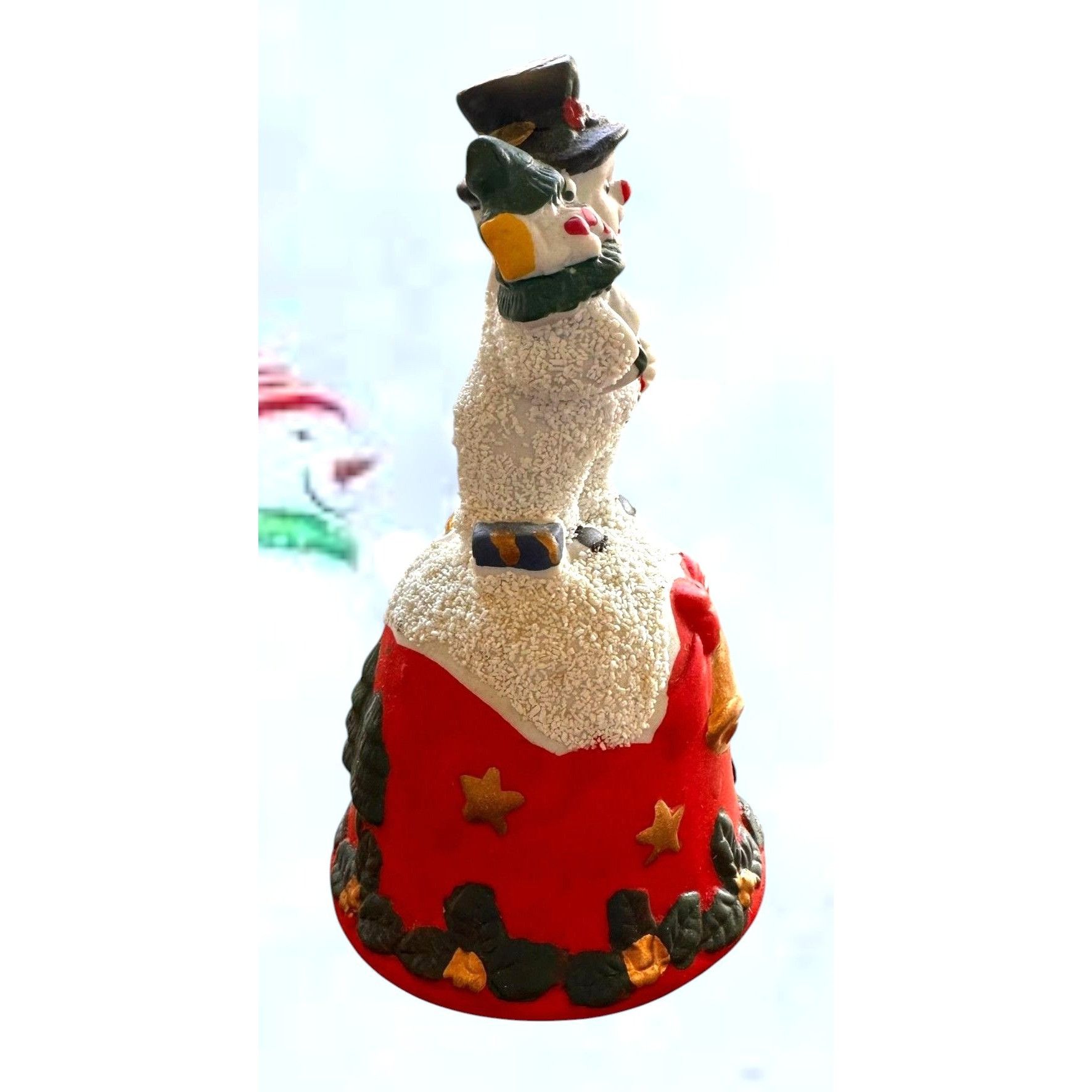 Vintage Vintage Snowman Bell Christmas Figurine Gift Collection Deco Size ONE SIZE - 7 Thumbnail
