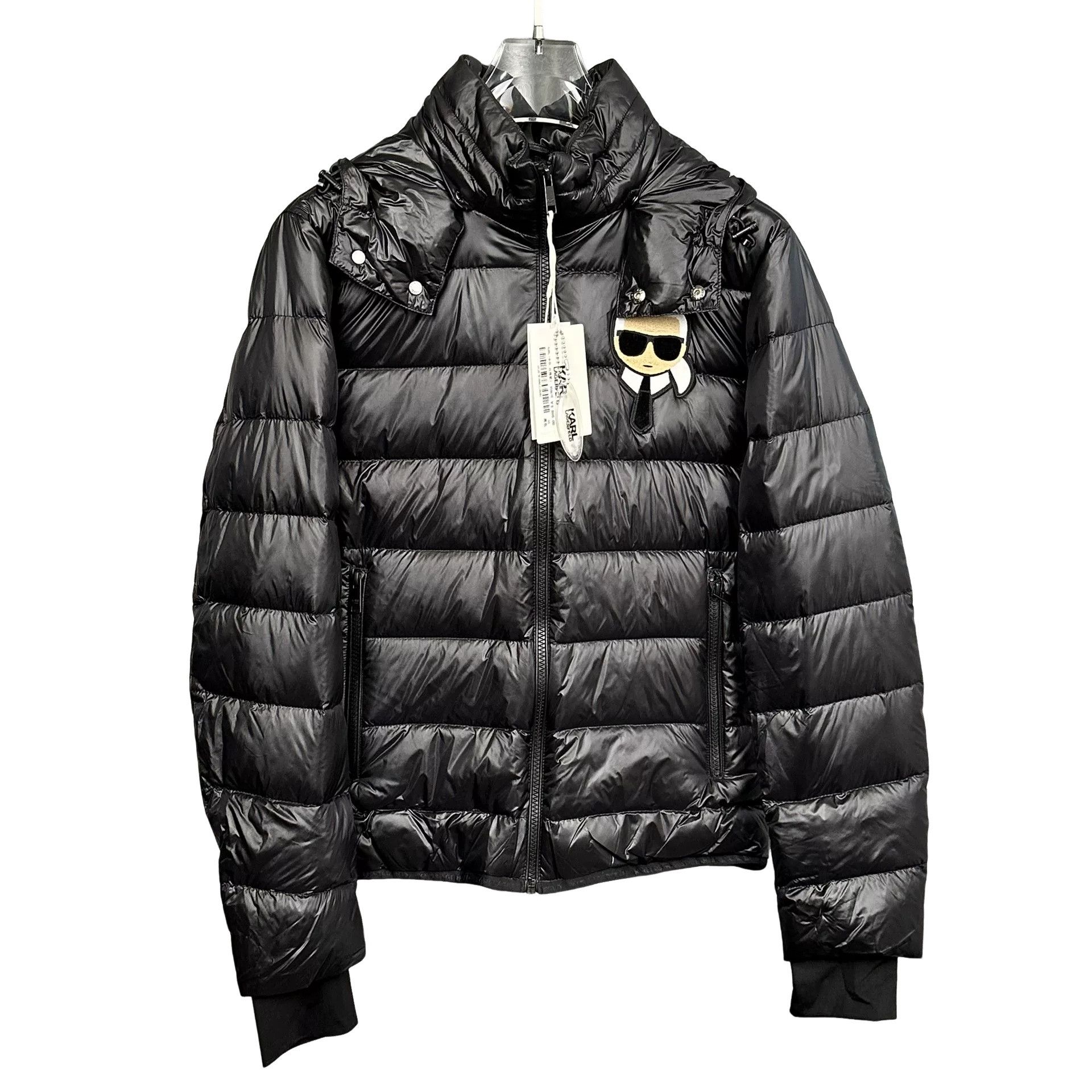 Karl Lagerfeld Karl Lagerfeld Embroidery Puffer Jacket 46 Size US S / EU 44-46 / 1 - 1 Thumbnail