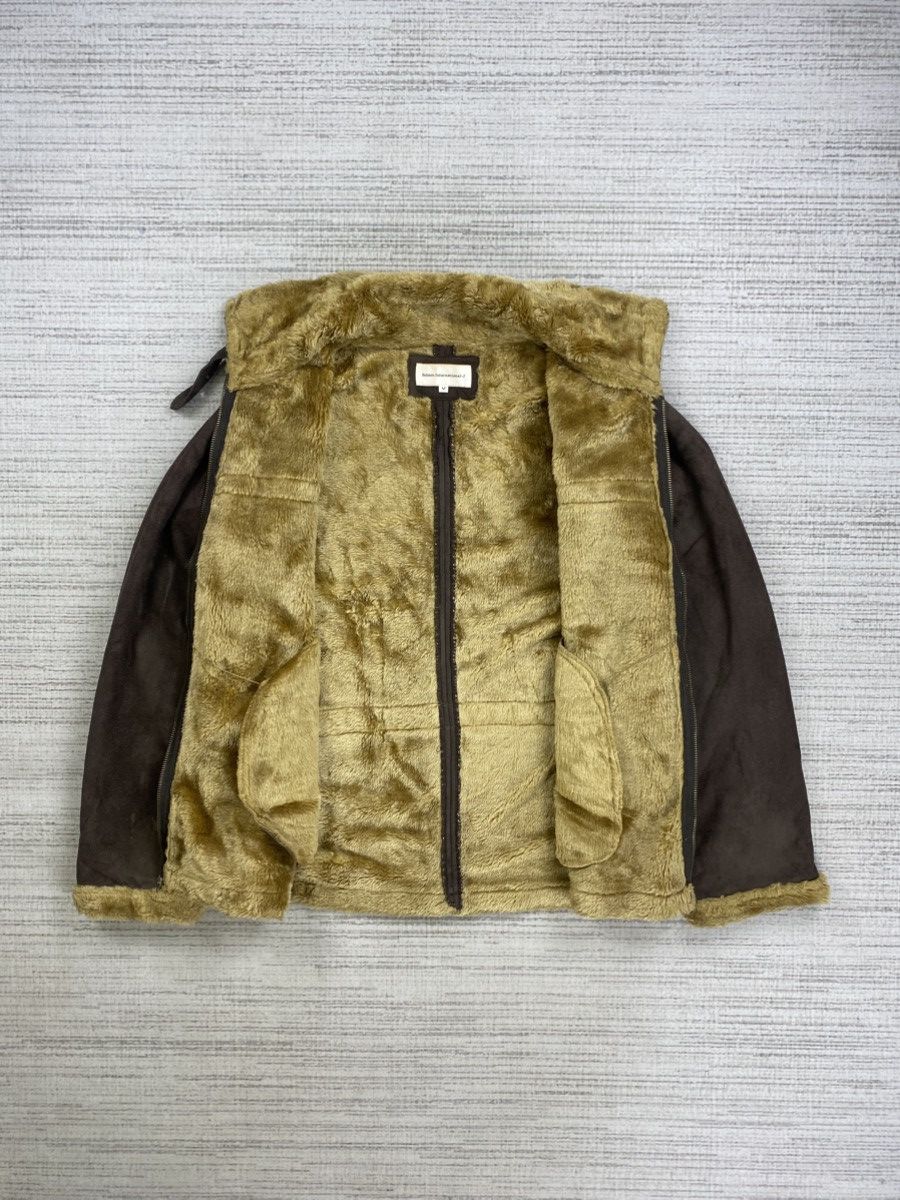 Vintage Bobson International Brown Sherpa Suede Leather Jacket Size US M / EU 48-50 / 2 - 7 Thumbnail