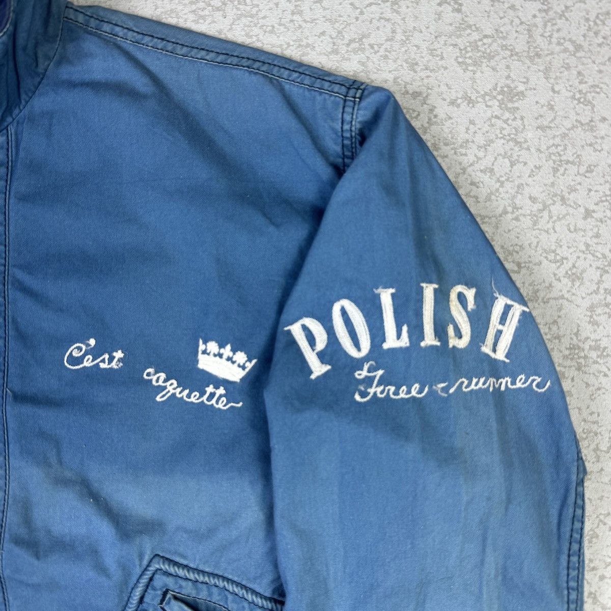 BIGI × Japanese Brand Vintage Faded Just Bigi Zip Up Jacket Size US M / EU 48-50 / 2 - 5 Thumbnail