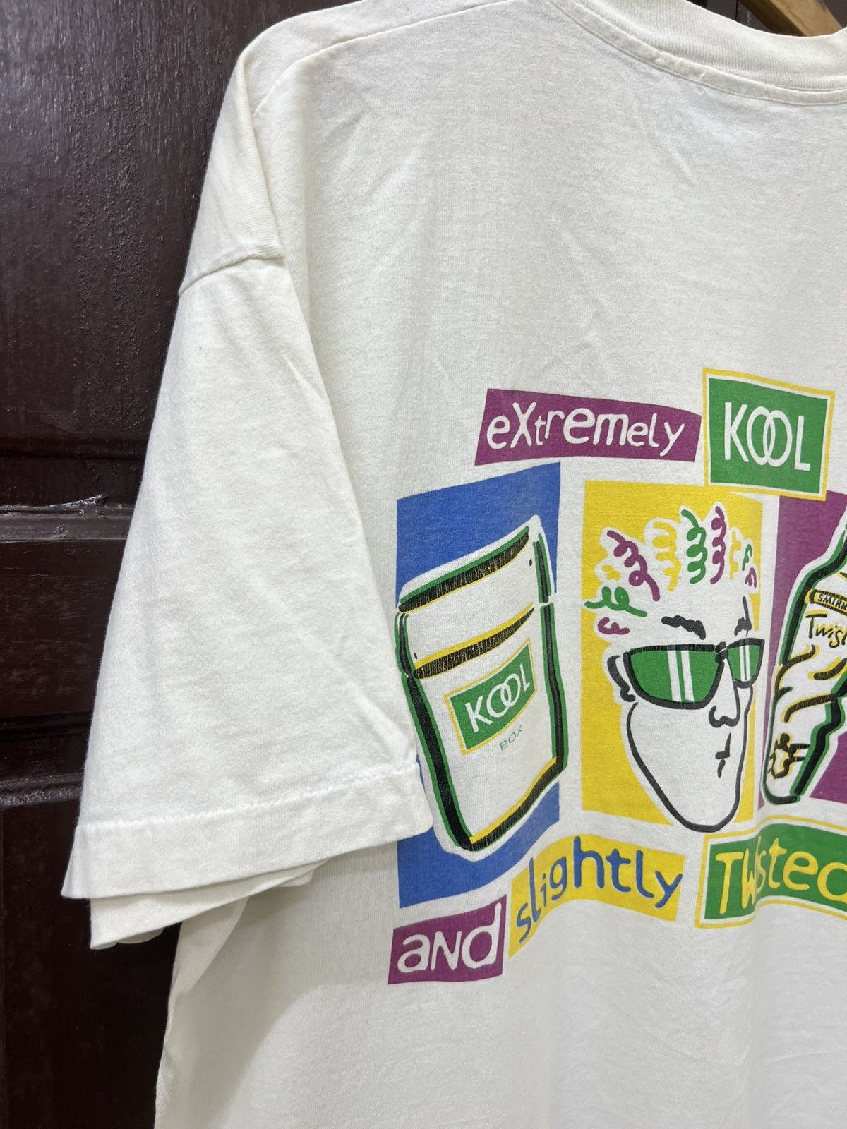 Fruit Of The Loom Vintage 90s Thrashed Faded Mardi Grass Kool Box Cigarettes Size US XL / EU 56 / 4 - 2 Thumbnail