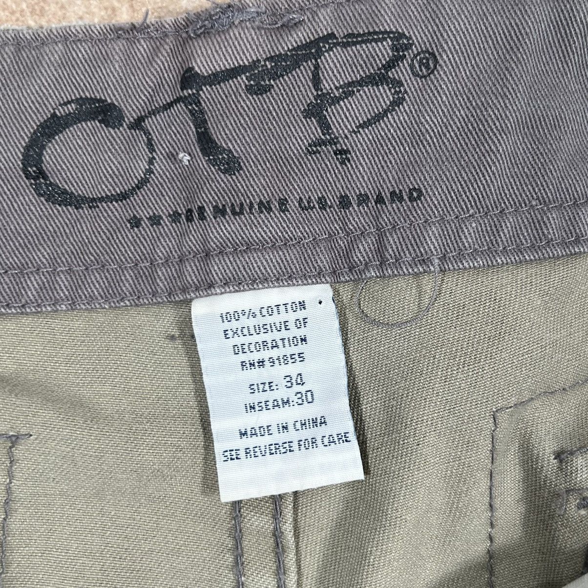 Other × Vintage Vintage OTB One Tough Brand 34 x30 Mens Camo Cargo Pants Y2K Size US 34 / EU 50 - 6 Thumbnail