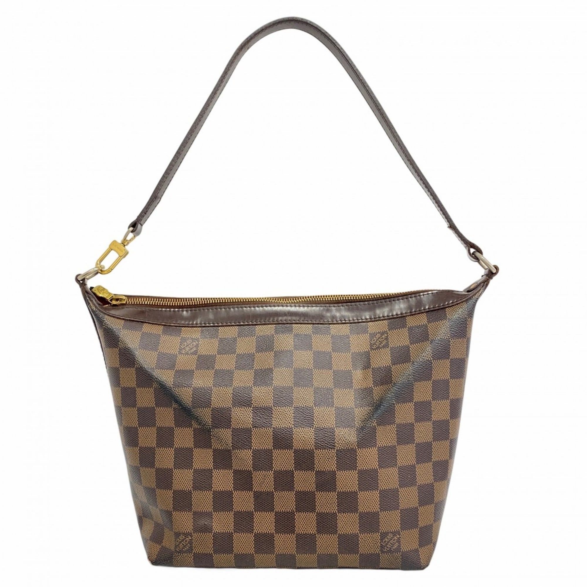 Louis Vuitton Damier Illovo MM Shoulder Bag N51995 Ebene for Women