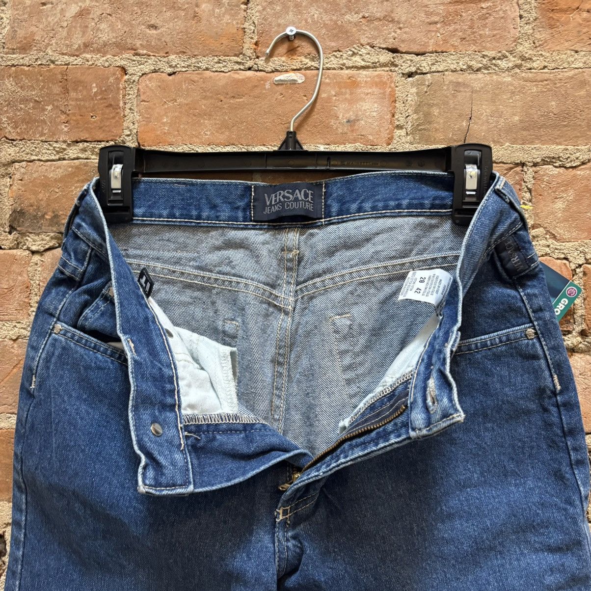 Versace × Vintage $400 Vintage 90s Versace Jeans Size 28" / US 6 / IT 42 - 7 Thumbnail