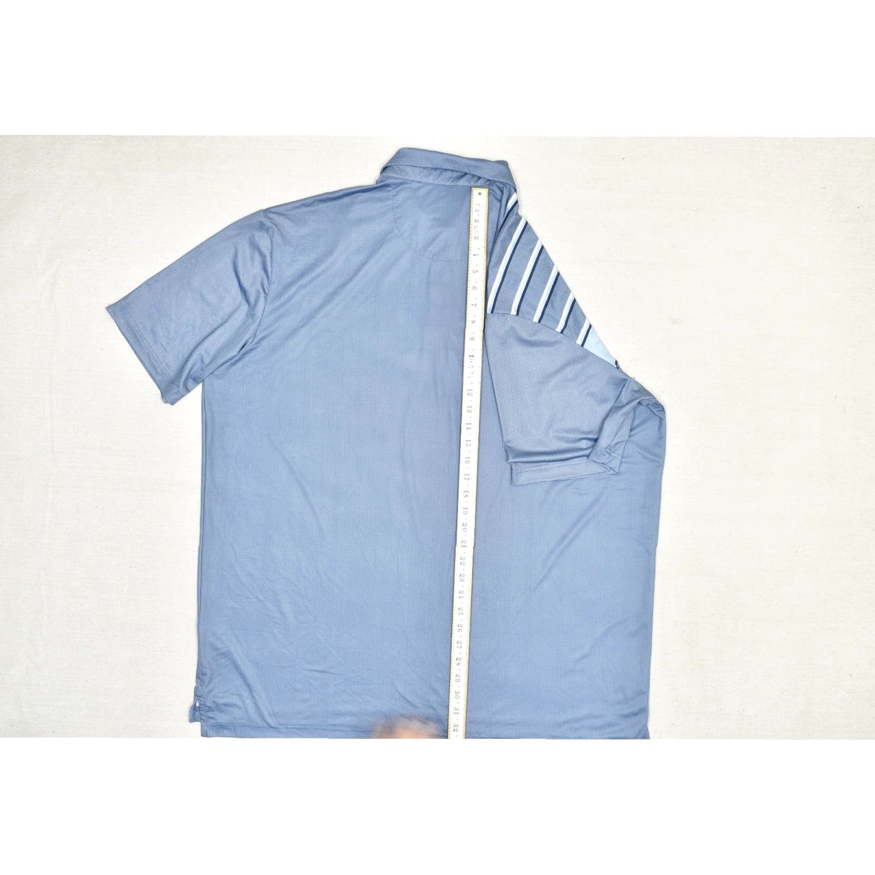 Callaway Callaway Polo Shirt Men's Blue Short Sleeve 2XL Polyester Stretch Polo/Shirt Cotton? Size US XXL / EU 58 / 5 - 6 Thumbnail