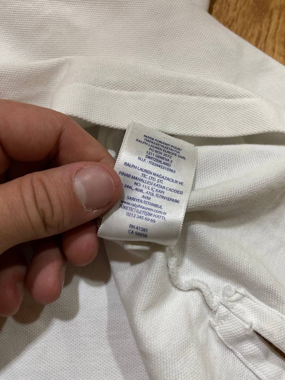 Polo Ralph Lauren Vintage Polo Ralph Lauren Big Logo Mens Polo #2 Size US XXL / EU 58 / 5 - 4 Thumbnail