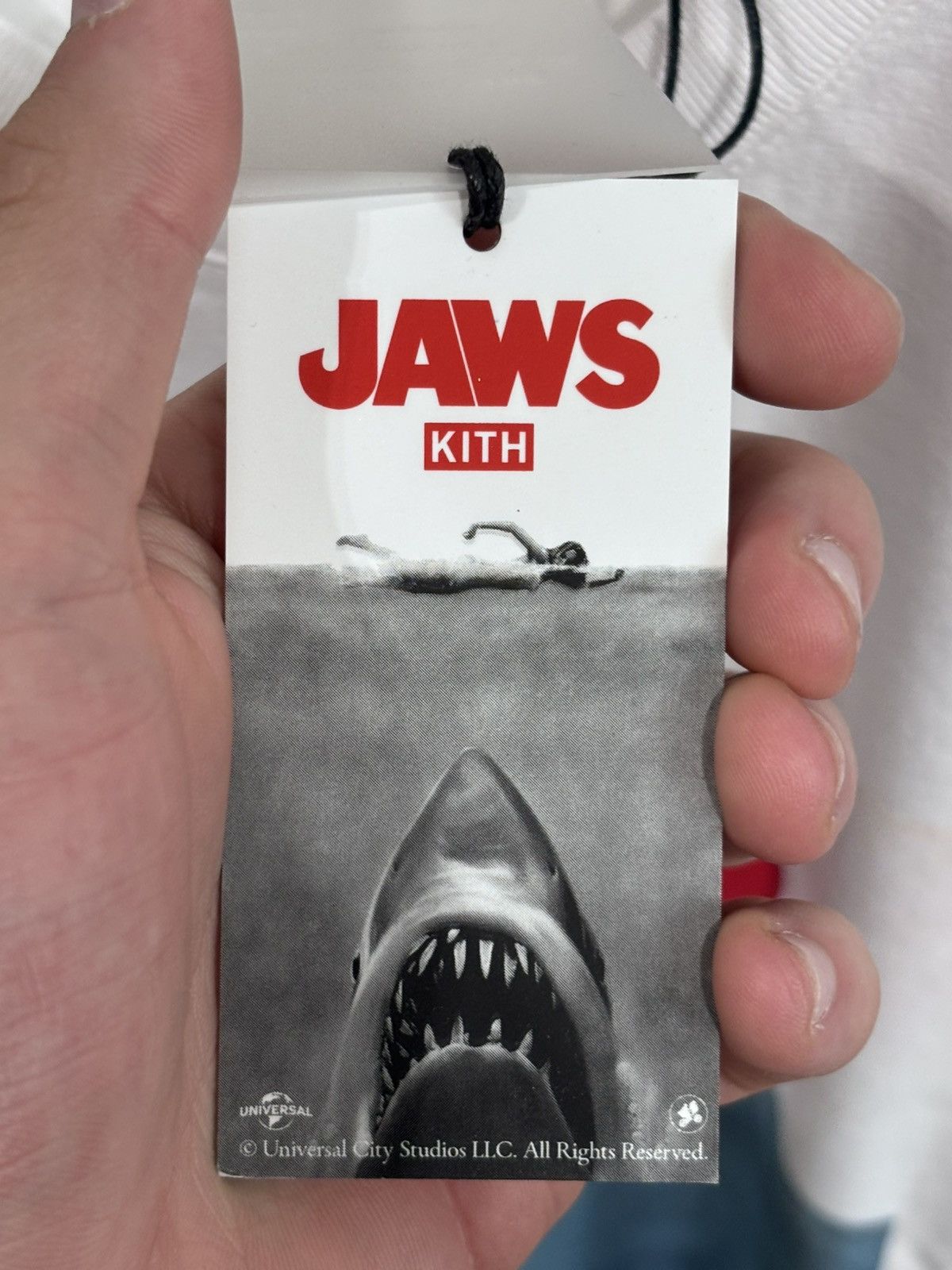 Kith Kith x Jaws White Tee 50th Anniversary Size US XS / EU 42 / 0 - 5 Thumbnail