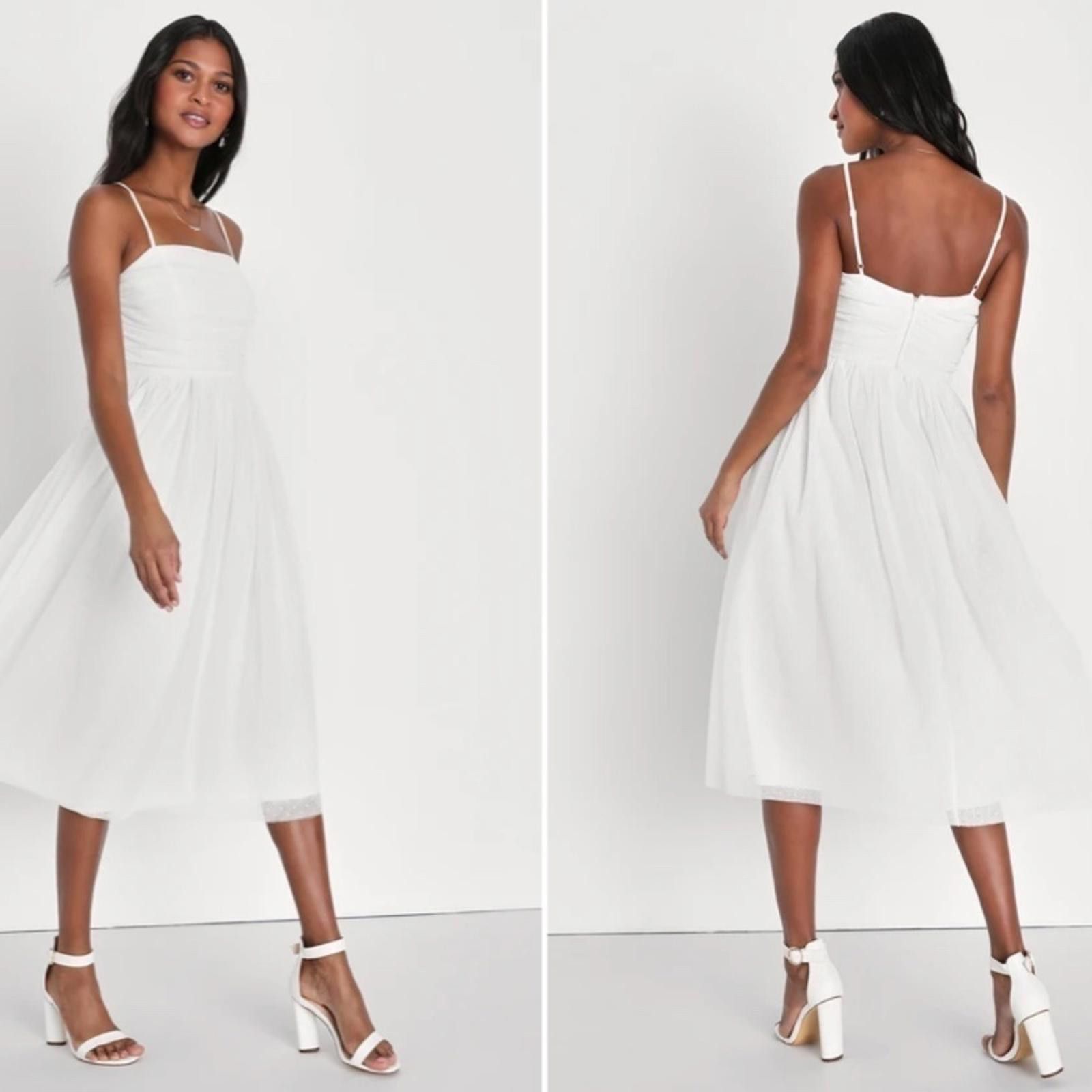 Lulus LULU's Bridal Shower Engagement Romantic Flowy Midi Size XS / US 0-2 / IT 36-38 - 3 Thumbnail