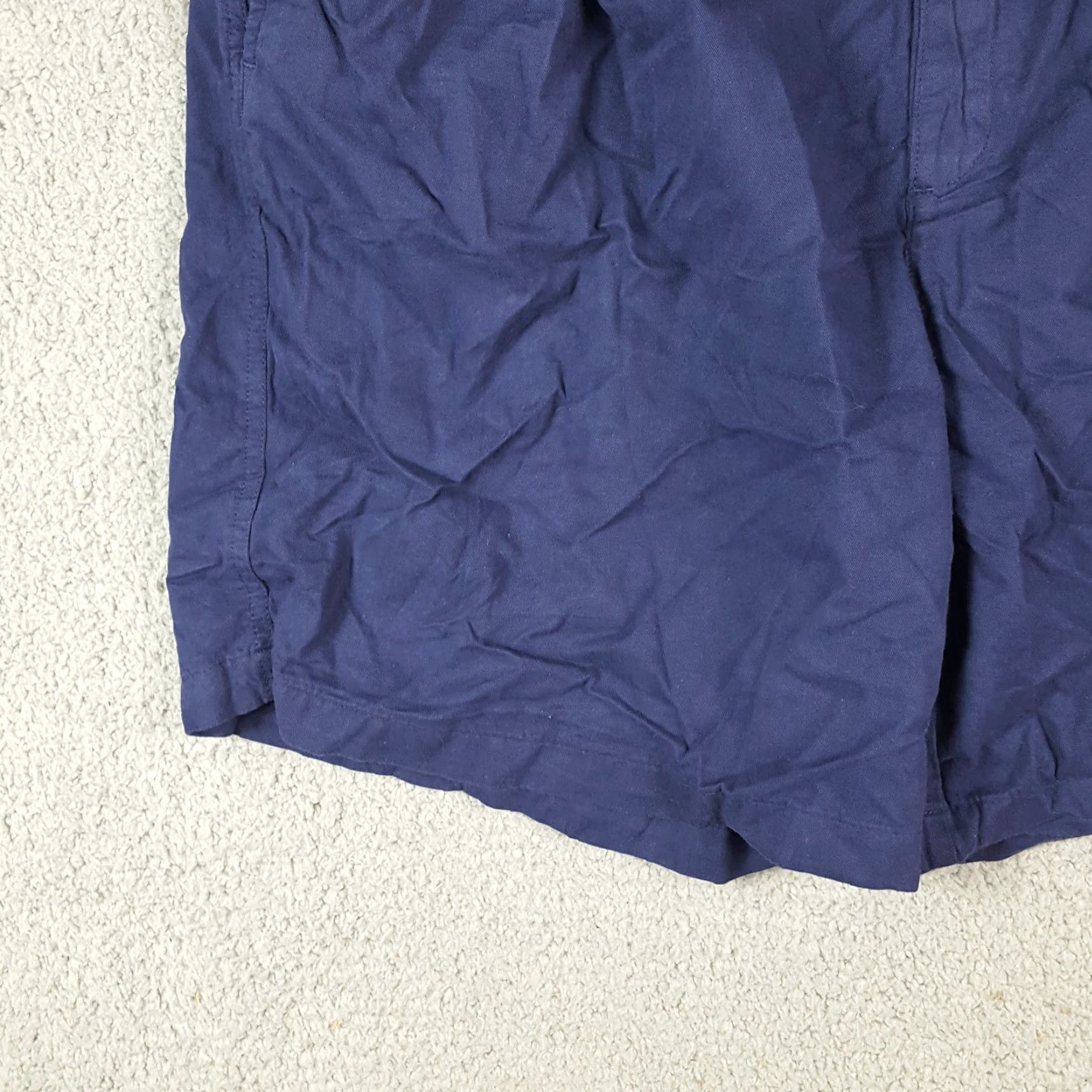 Vintage Vintage Higgins Men's Blue Pleated Relaxed Fit Chino Shorts Size 40 Summer Casual Outdoor Golf Tennis Size US 40 / EU 56 - 4 Thumbnail