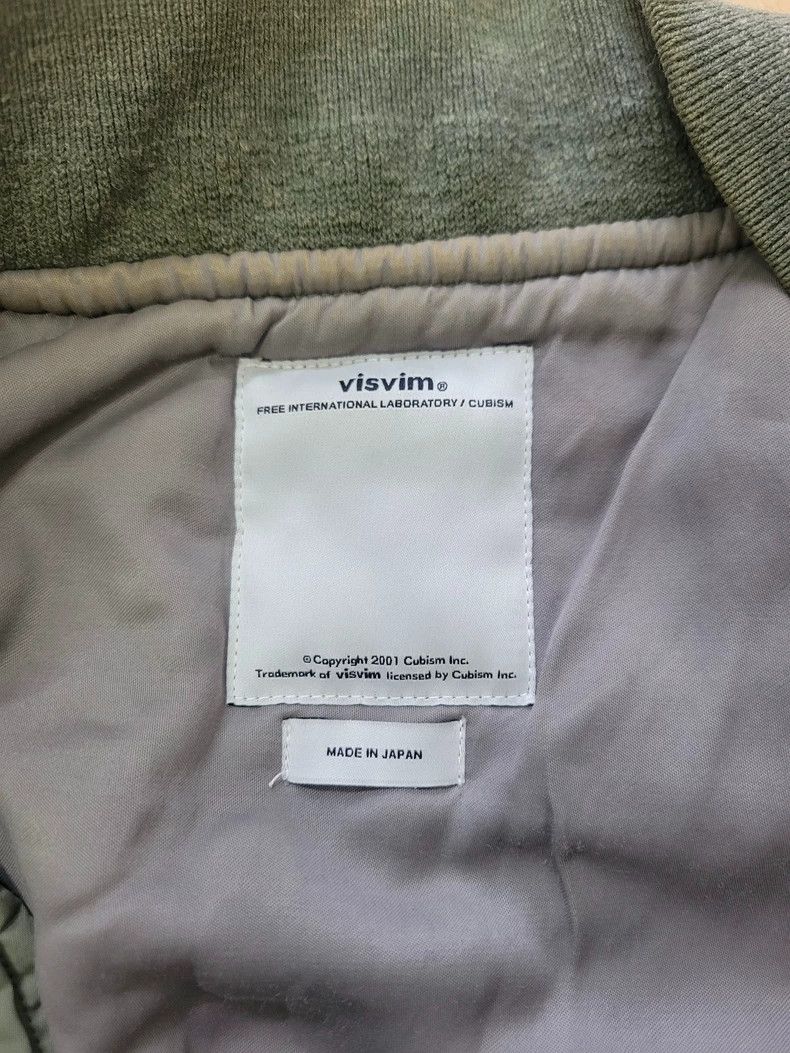Visvim visvim 17 AW Show Limited Mud Dye MA1 Air Force Jacket Size US S / EU 44-46 / 1 - 5 Thumbnail