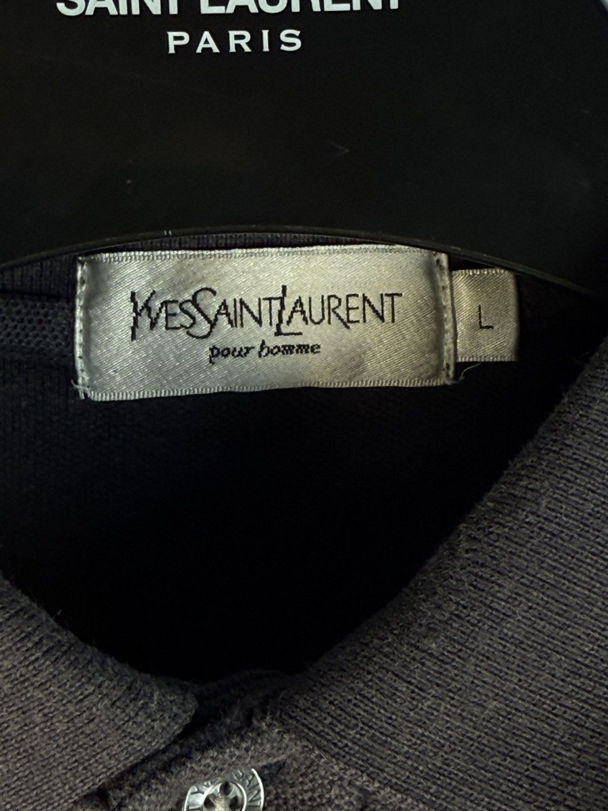 Yves Saint Laurent Grey YSL Polo Shirt Summer YSL Shirt YSL Tee Vintage Size US M / EU 48-50 / 2 - 5 Thumbnail