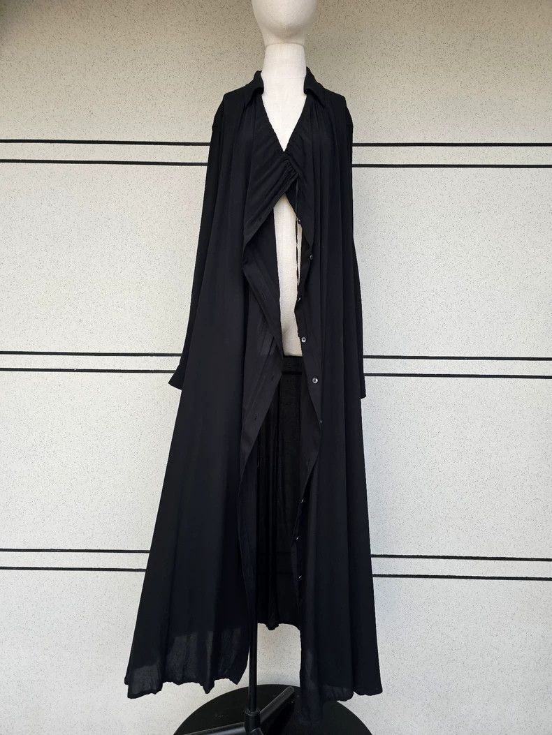 Ann Demeulemeester Women's shirt jacket long skirt
