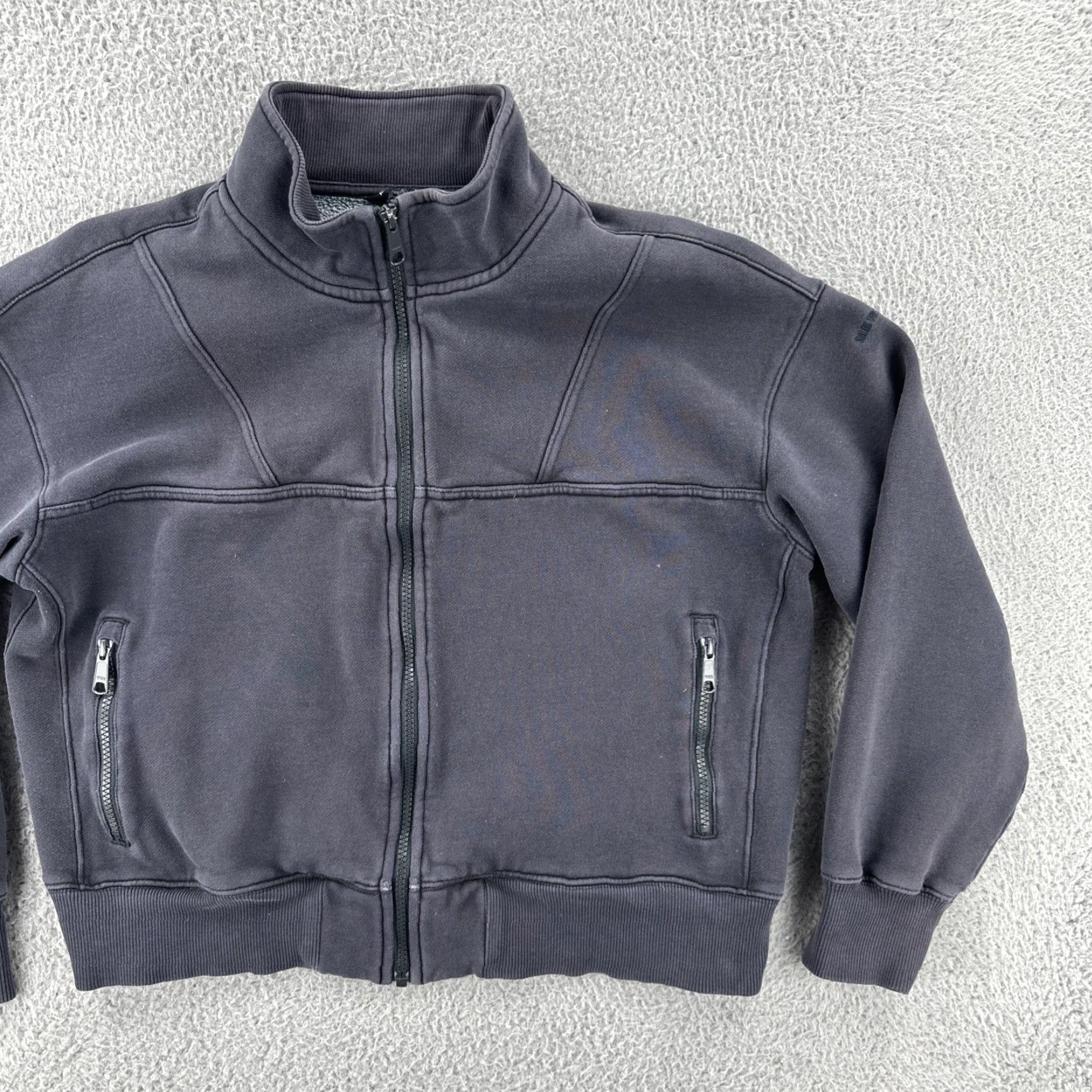 Merrell Merrell Women’s Blue Collared 1/4 Zip Pullover Sweatshirt Hiking Outdoor Activewear L Regular Size Size L / US 10 / IT 46 - 2 Thumbnail