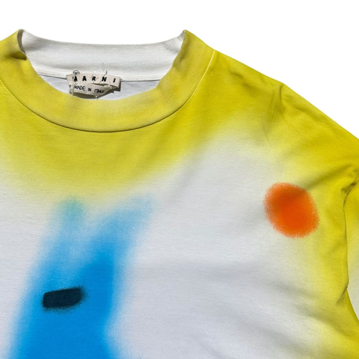 Marni Multicolor spray paint graphic long sleeve Size US M / EU 48-50 / 2 - 2 Thumbnail