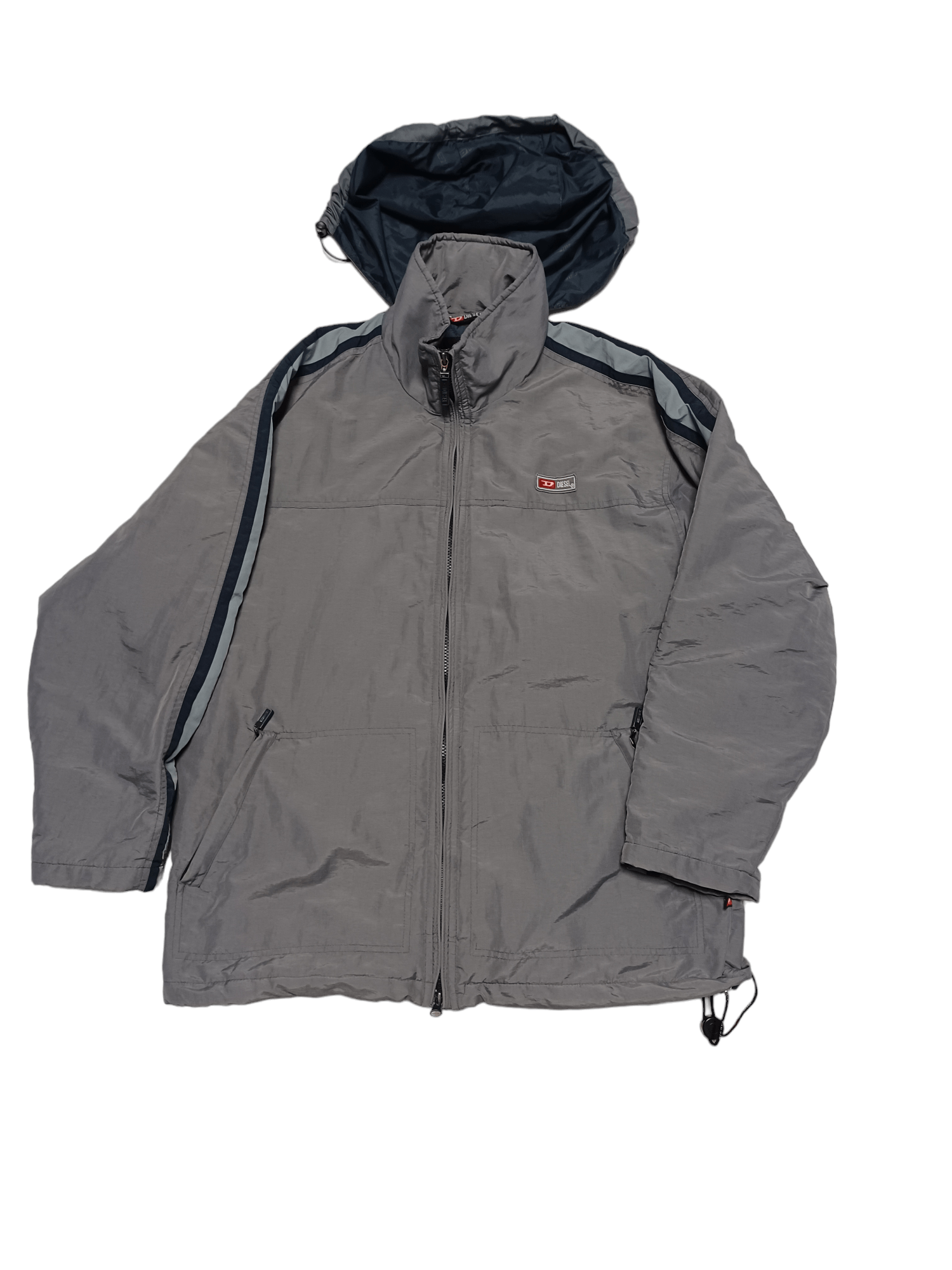 Diesel VINTAGE NYLON DIESEL LIGHT JACKET AVANT GARDE Size US M / EU 48-50 / 2 - 2 Thumbnail