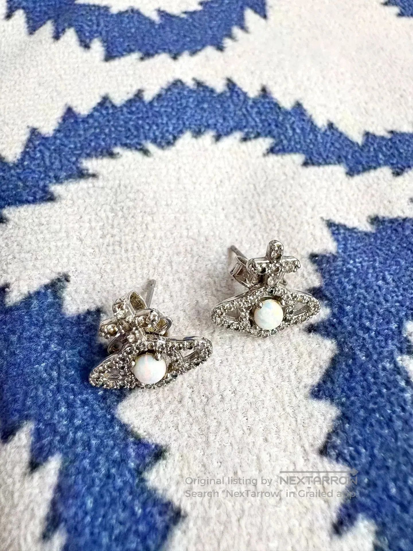 Vivienne Westwood vivienne westwood opal saturn earrings. Size ONE SIZE - 1 Thumbnail