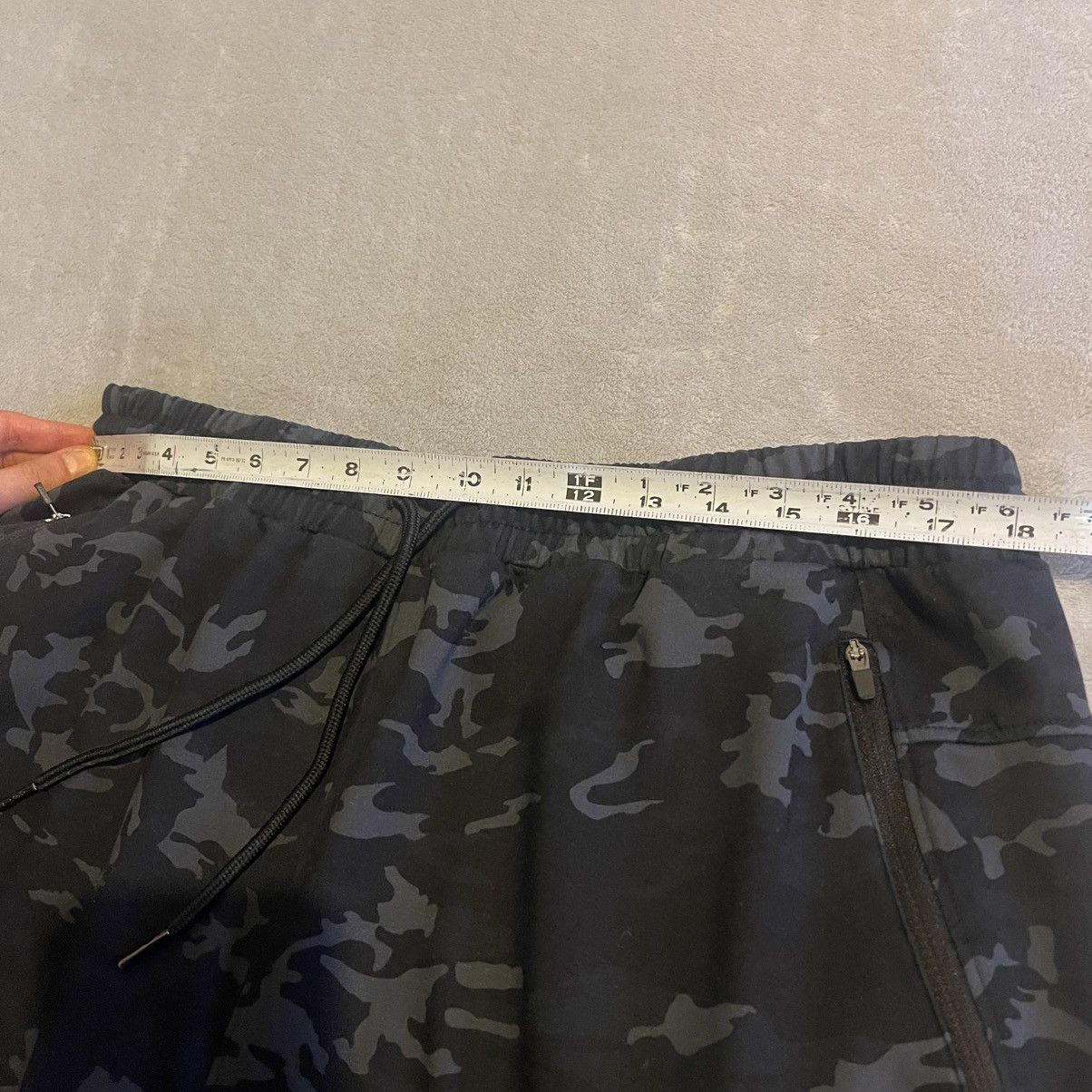 Other Camo Sweatpants Men 2XL Black Streetwear Workout Gym (36x31) Size US 36 / EU 52 - 5 Thumbnail