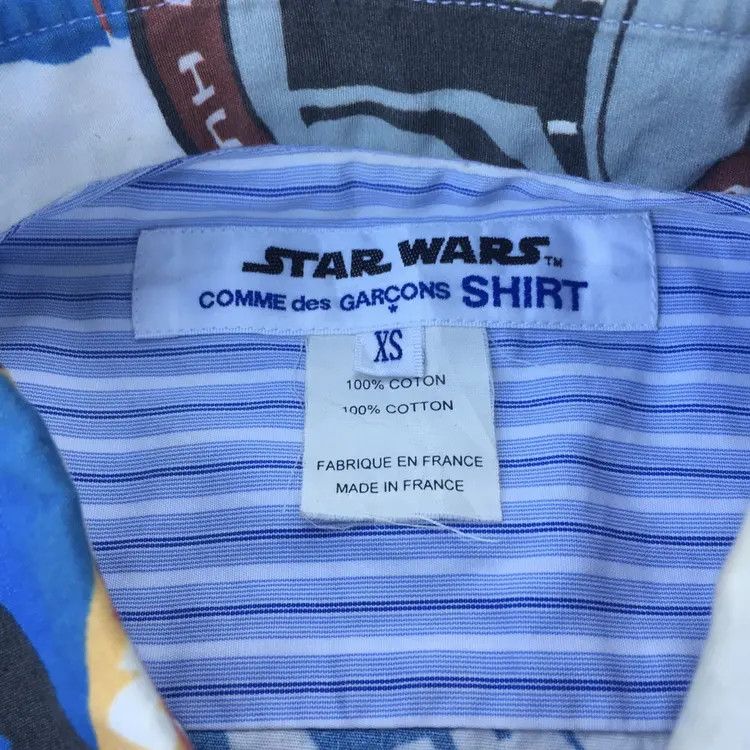Comme des Garcons Comme des Garcons Star Wars Print Shirt Size US XS / EU 42 / 0 - 6 Thumbnail