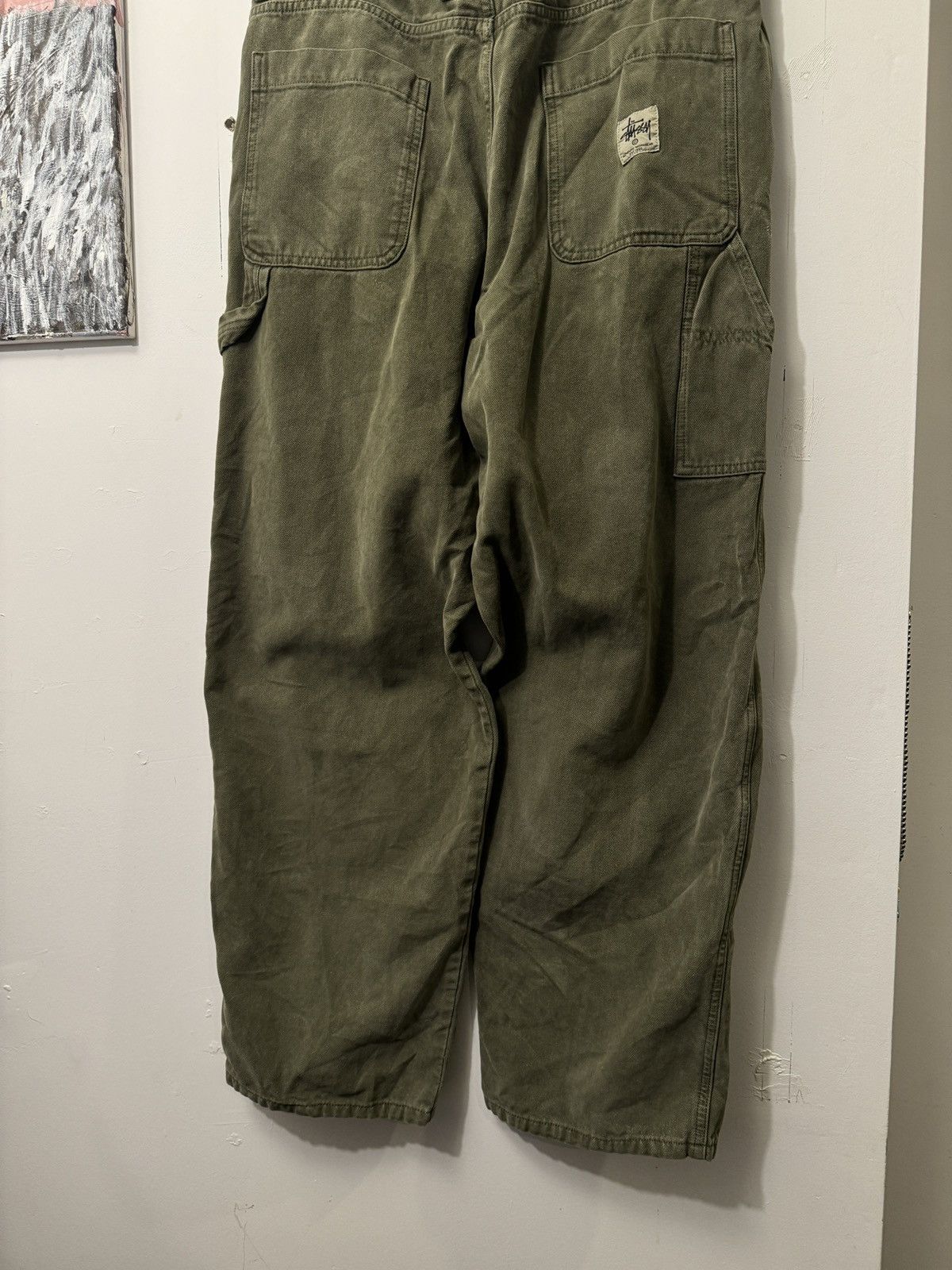Other STUSSY DOUBLE KNEE DENIM CARPENTER WORK PANTS 34 Size US 34 / EU 50 - 9 Thumbnail