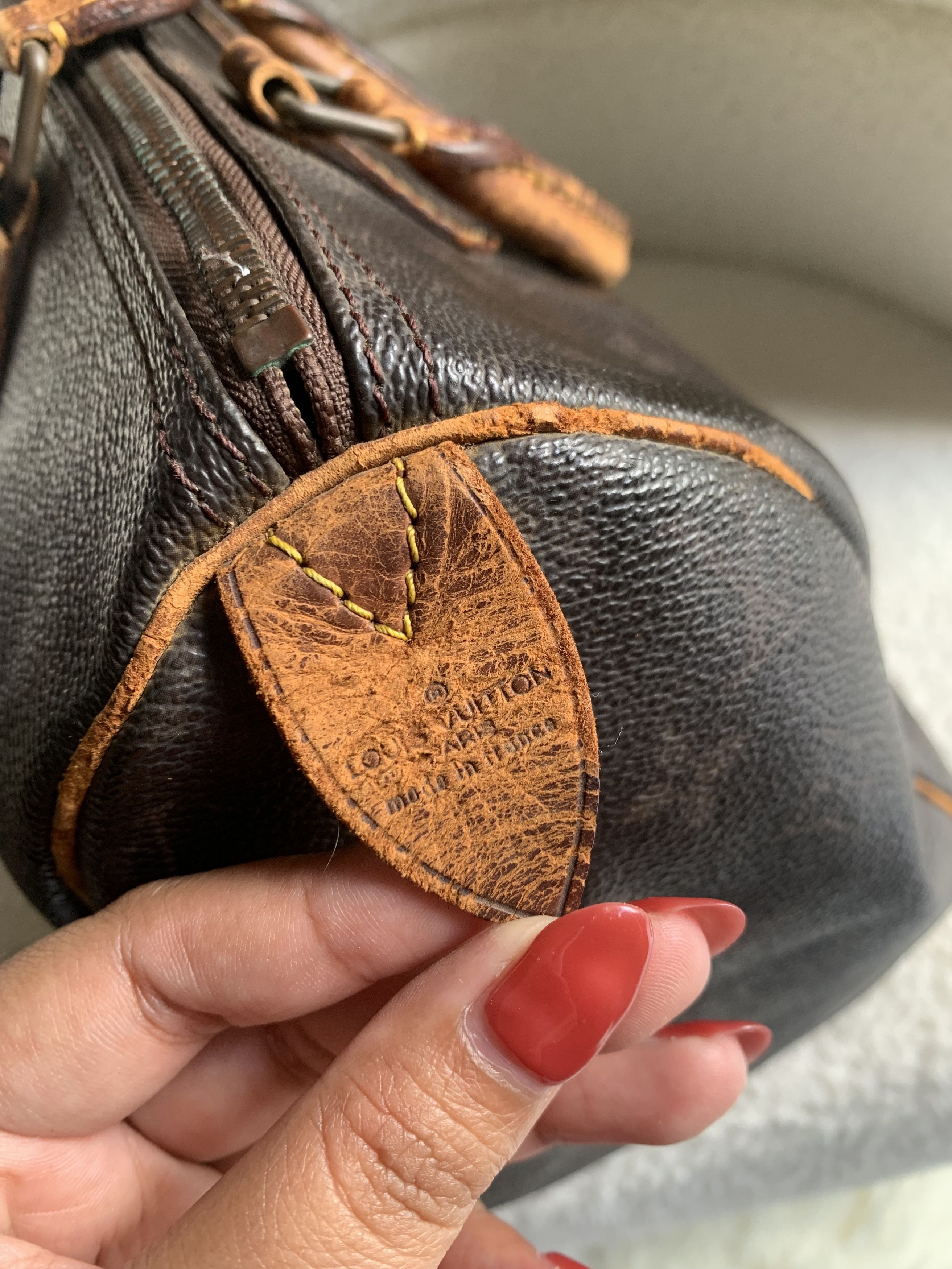 Louis Vuitton Speedy 30 Monogram Vintage 1983 Size ONE SIZE - 10 Thumbnail