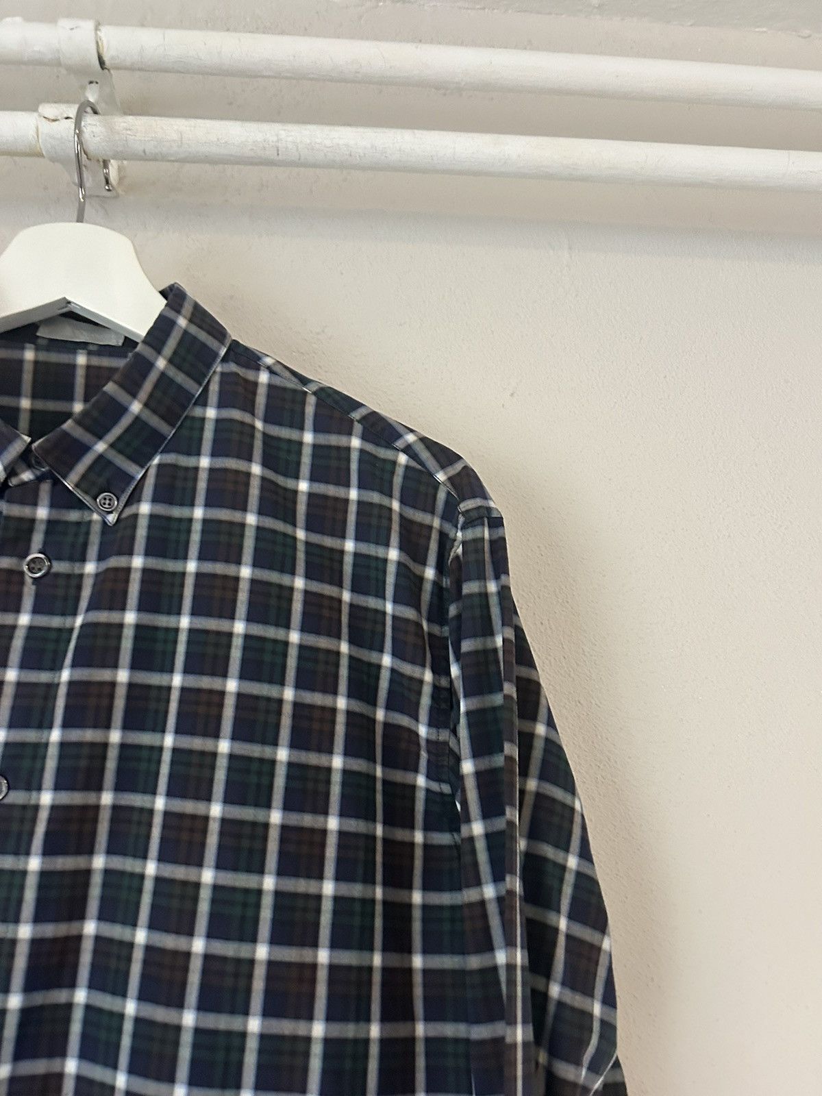 Dior Plaid Button-Up Shirt Size US M / EU 48-50 / 2 - 6 Thumbnail