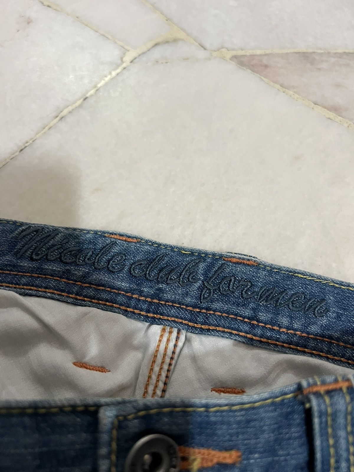 If Six Was Nine × Japanese Brand × Nicole Club 🌈NICOLE CLUB FOR MEN(NCF) BOOTCUT JEANS Size US 30 / EU 46 - 11 Thumbnail