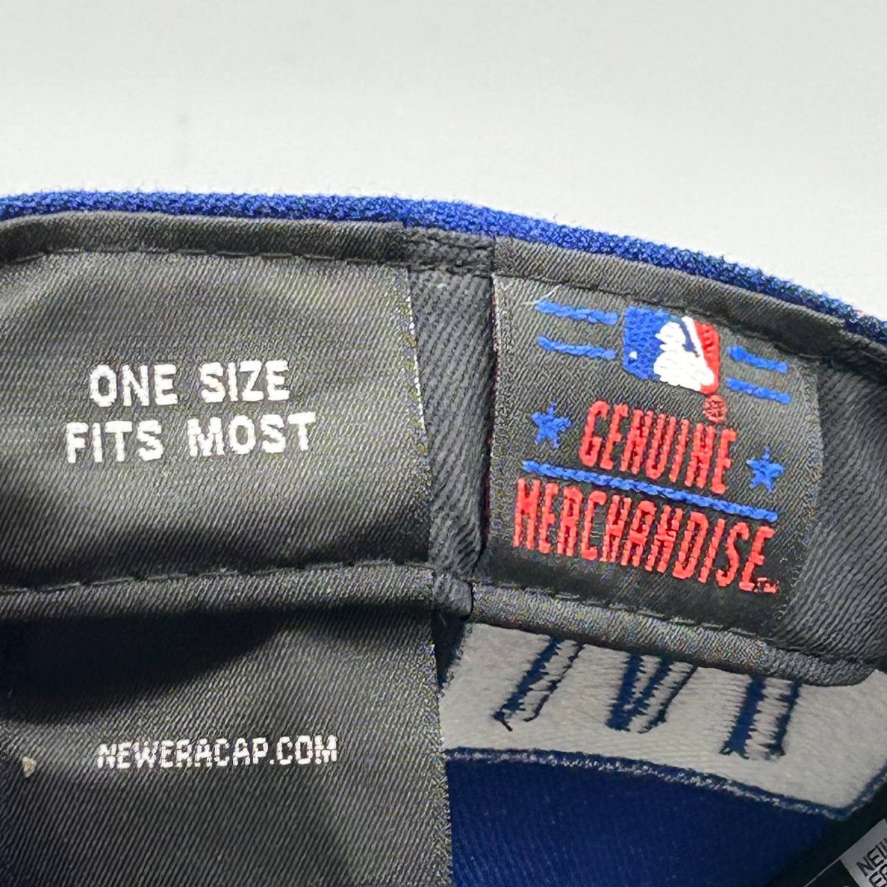 New Era Chicago Cubs Hat Men Blue World Series Snap Back Cap Wool Size ONE SIZE - 9 Thumbnail