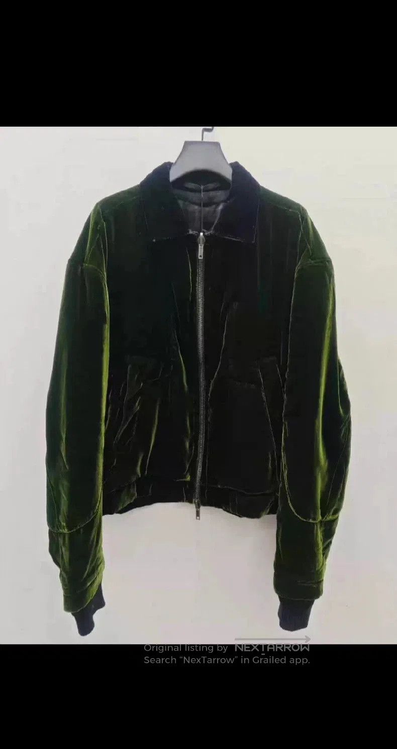 Haider Ackermann Haider Ackermann Velvet Collar Padded Jacket. Size US M / EU 48-50 / 2 - 2 Thumbnail
